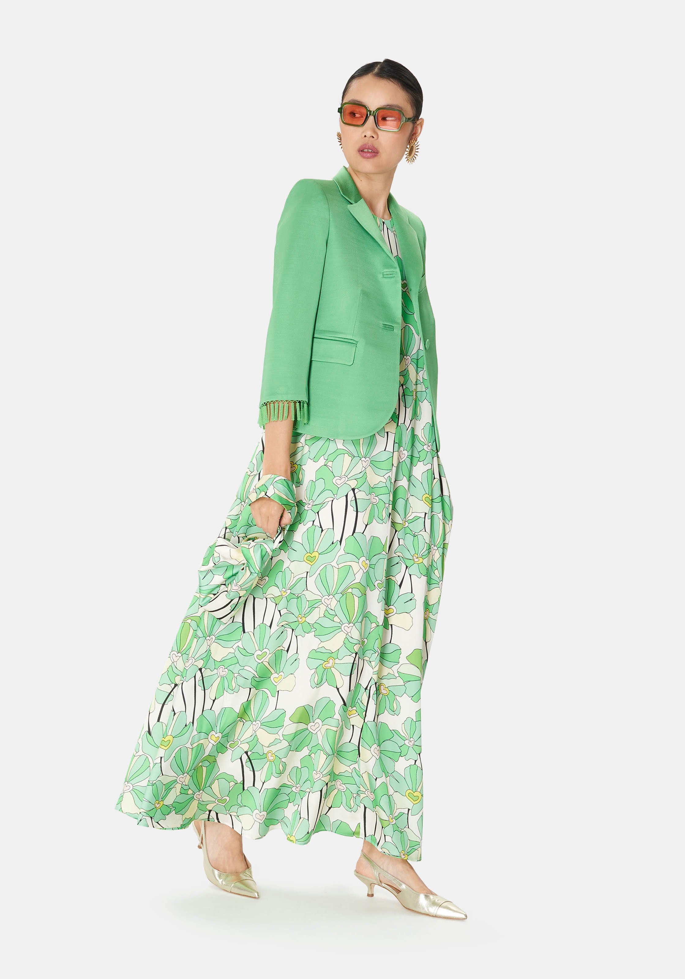 Robe roxanne TARA JARMON Vert