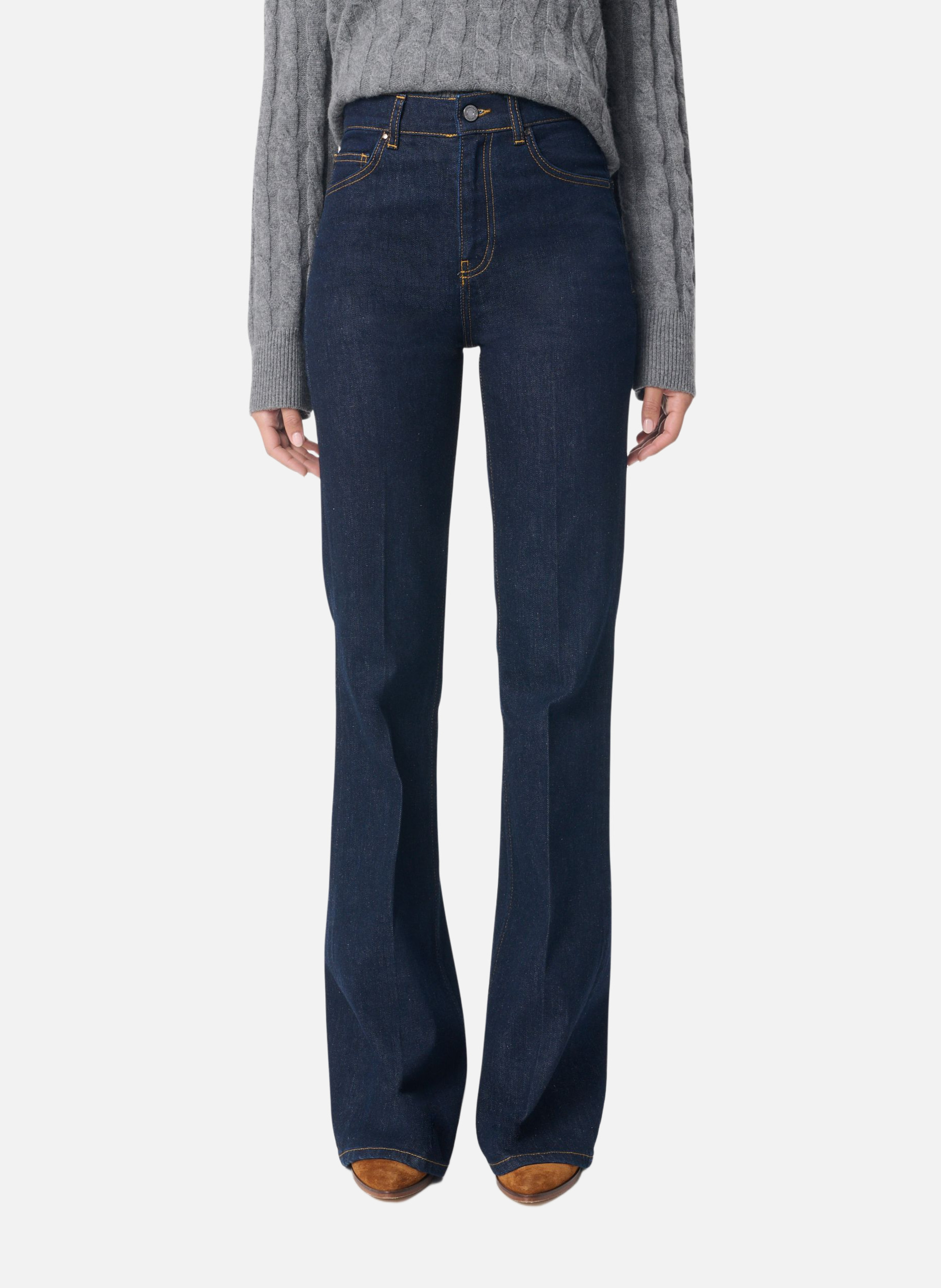 Pantalon flare ethan VANESSA BRUNO Bleu