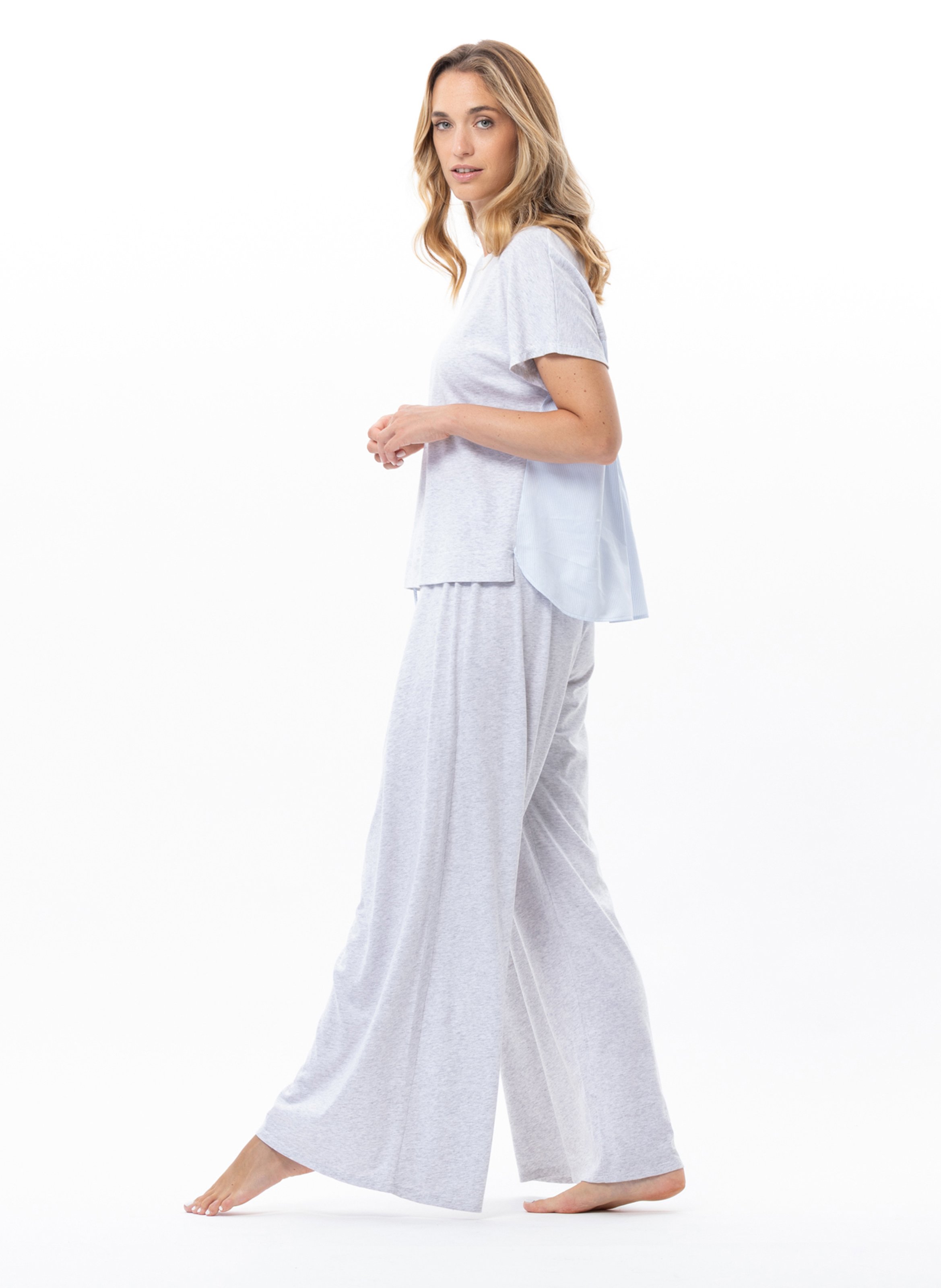 Pyjama en coton modal amy 202 LE CHAT Multicolore