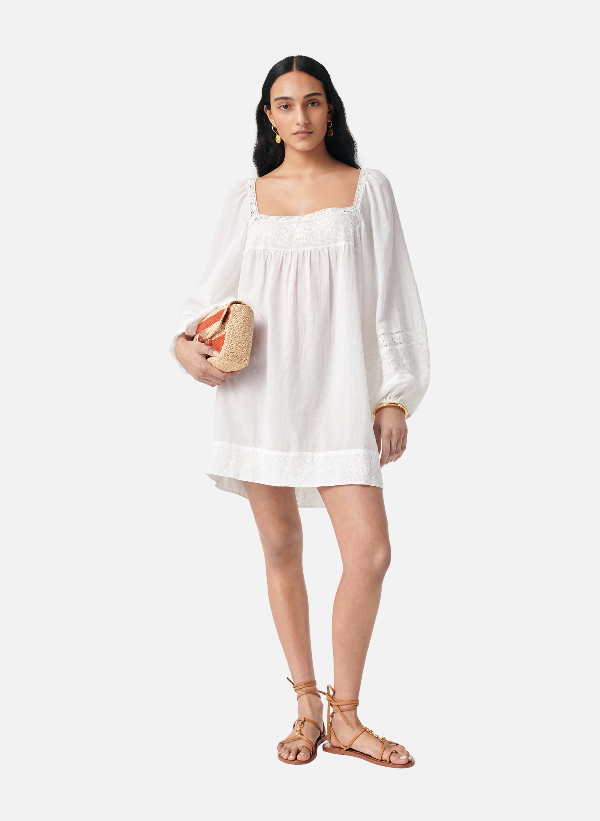 Robe graziella VANESSA BRUNO Blanc