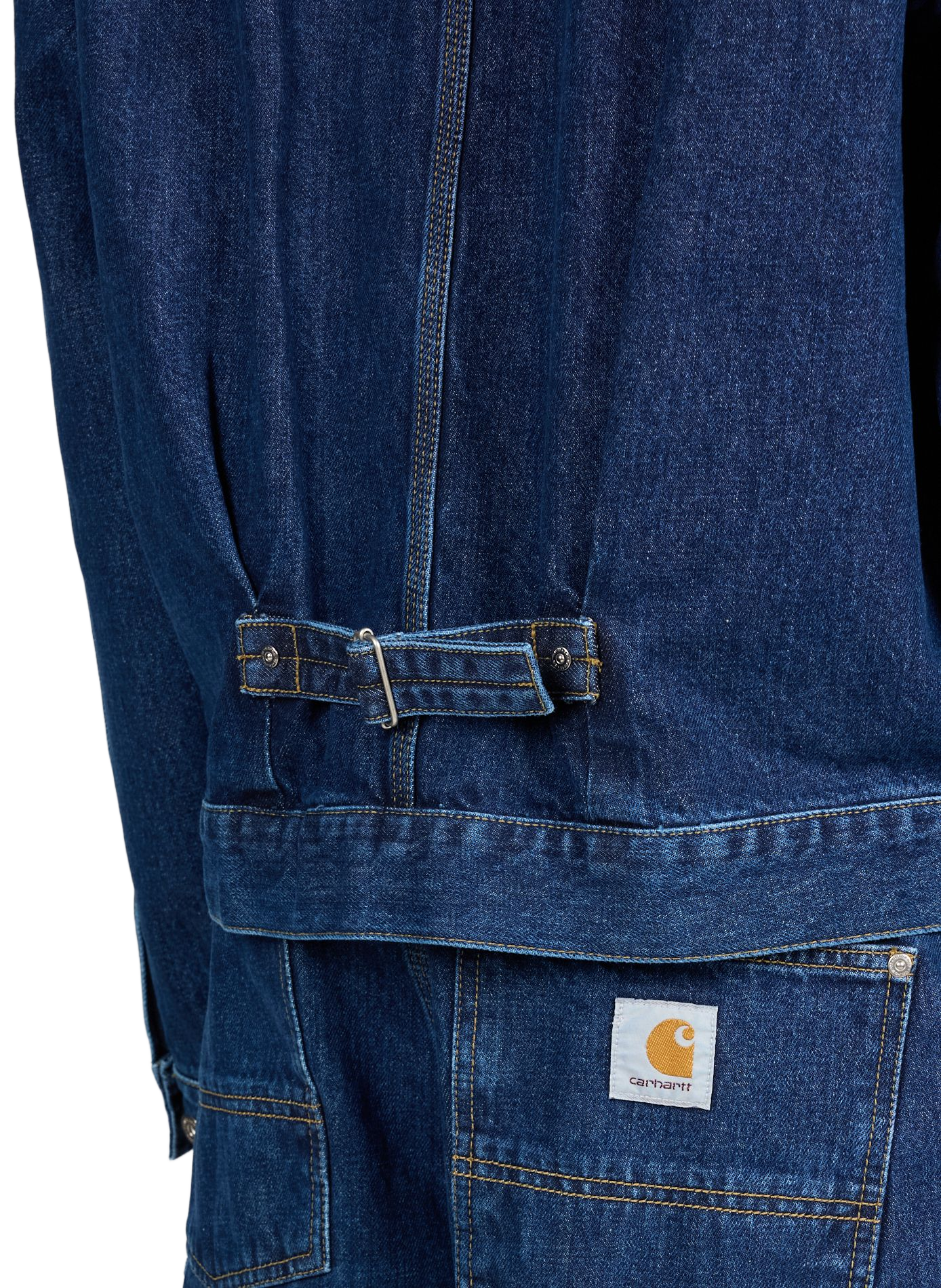 Jacket with classic cotton denim collar CARHARTT WIP Blue