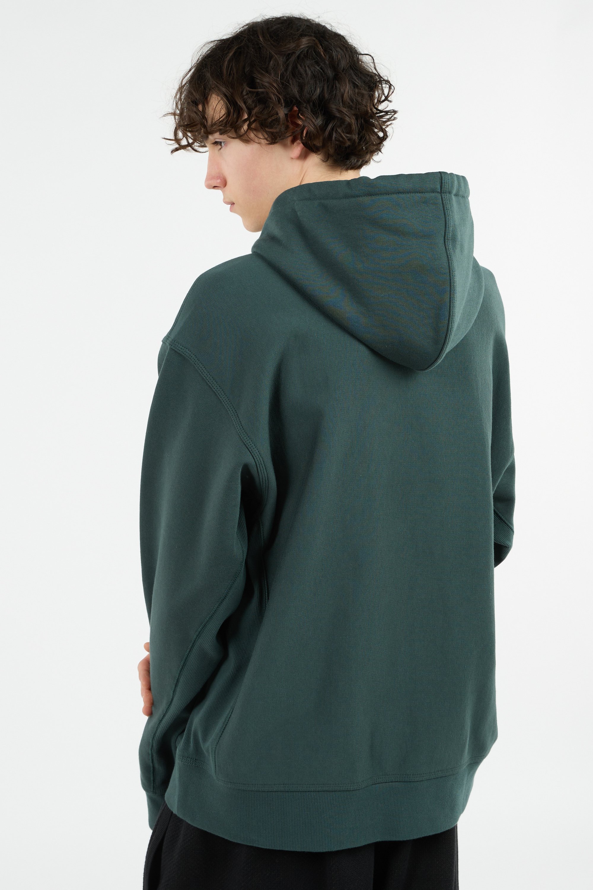Hoodie american script CARHARTT WIP Vert