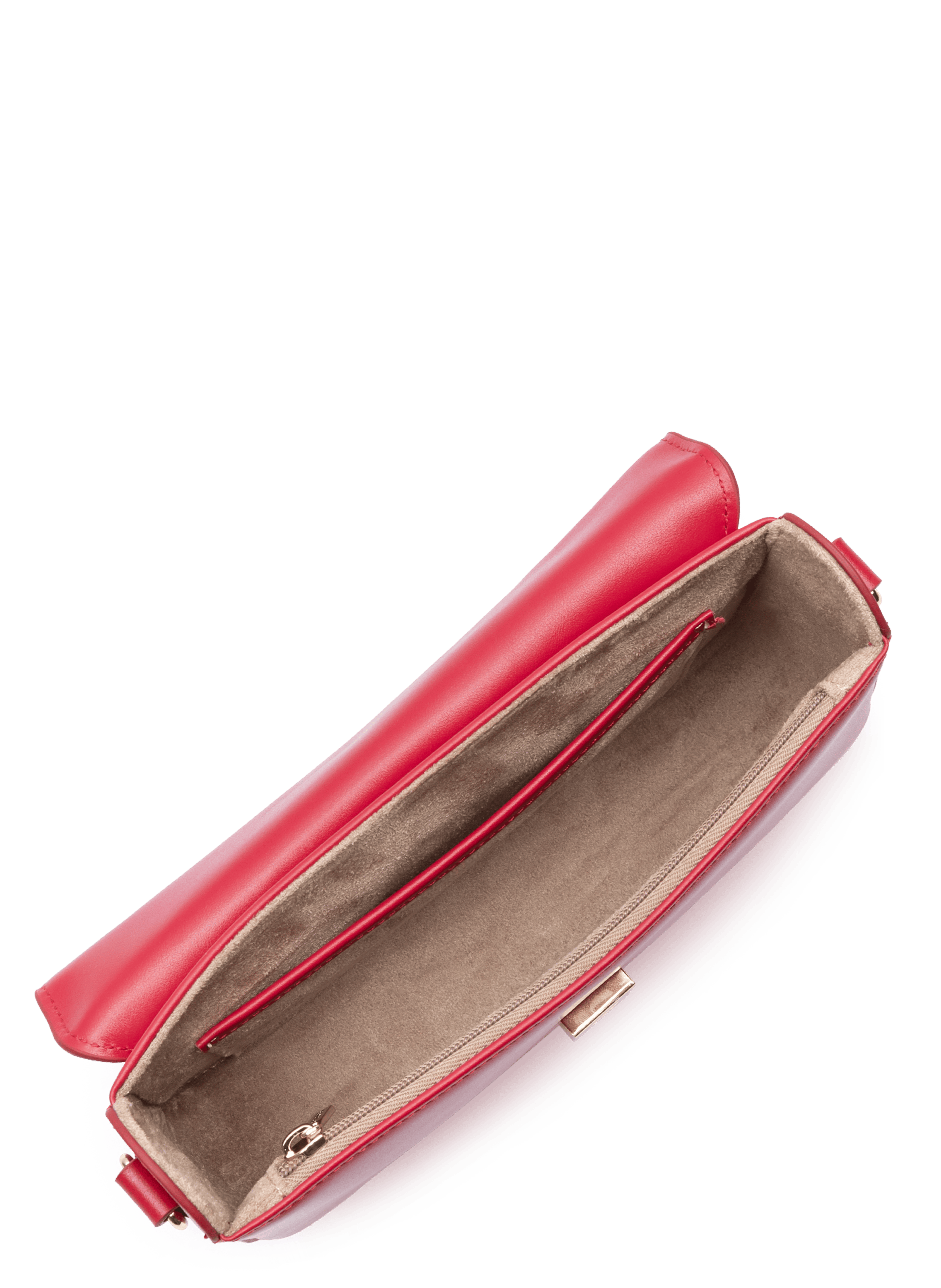 Petit sac trotteur - paris philos | Rouge LANCASTER Femme