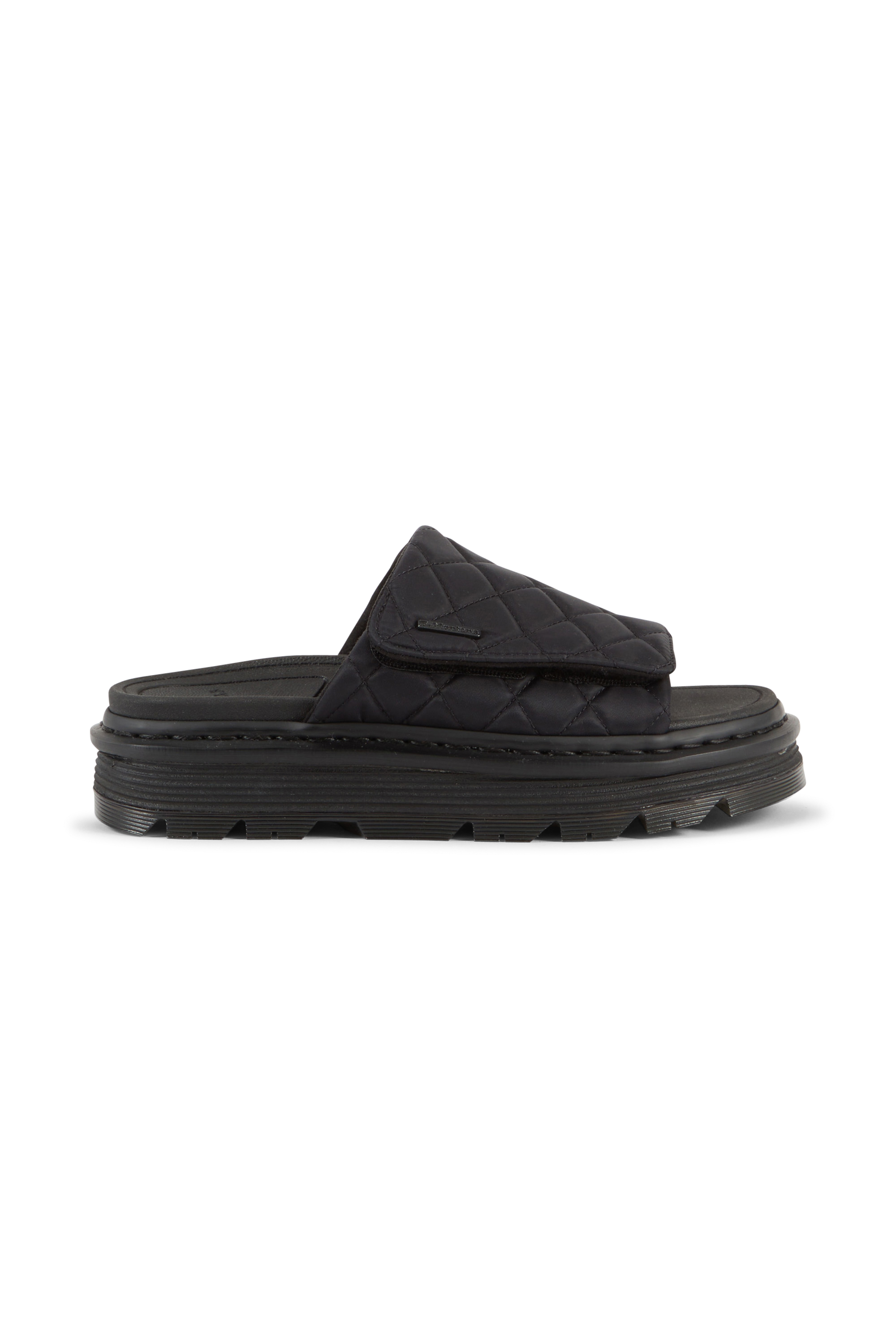 Sandales compensées zebzag DR. MARTENS Noir