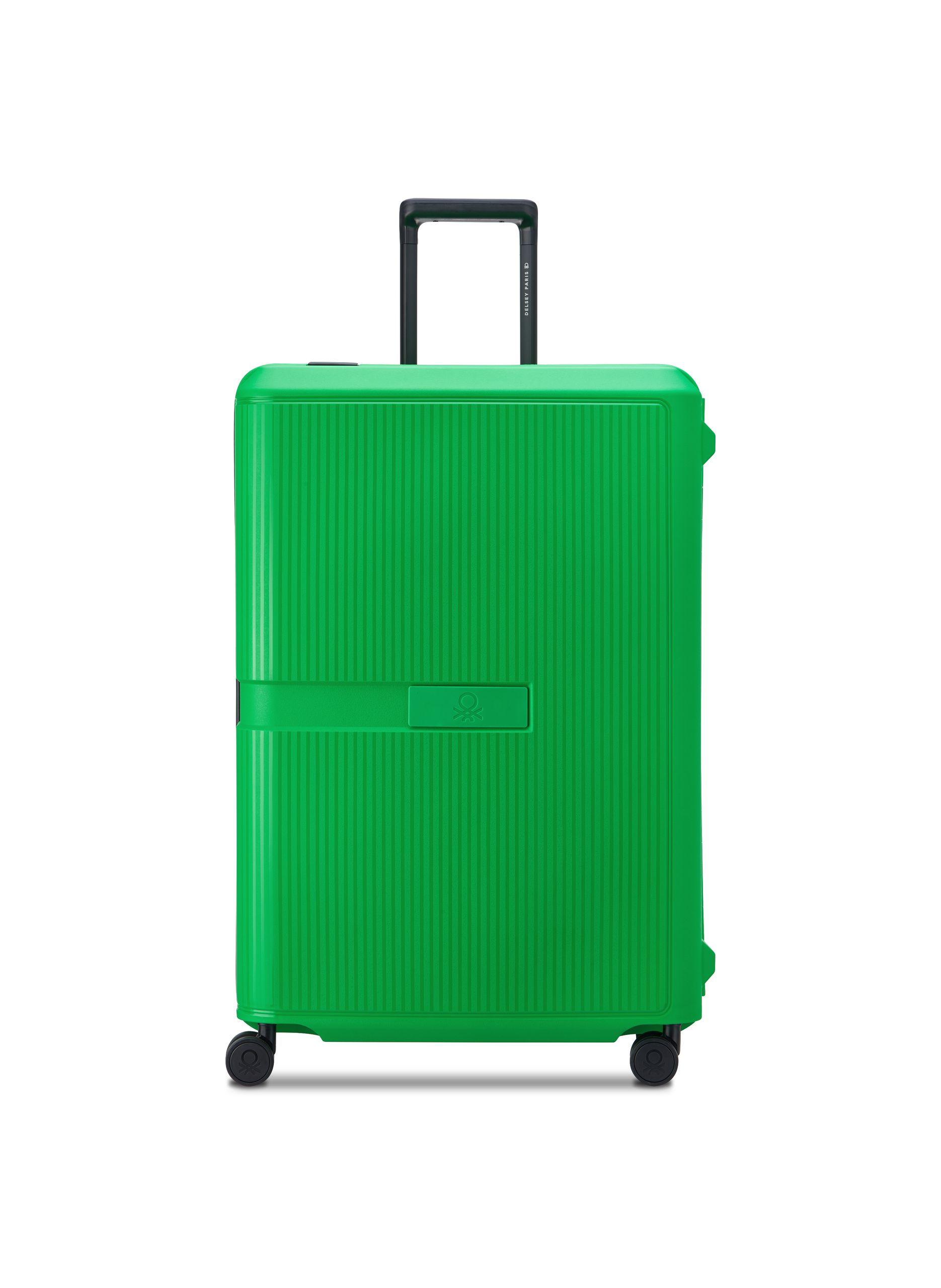 Valise soute rigide taille xl - color block hardside DELSEY PARIS Vert