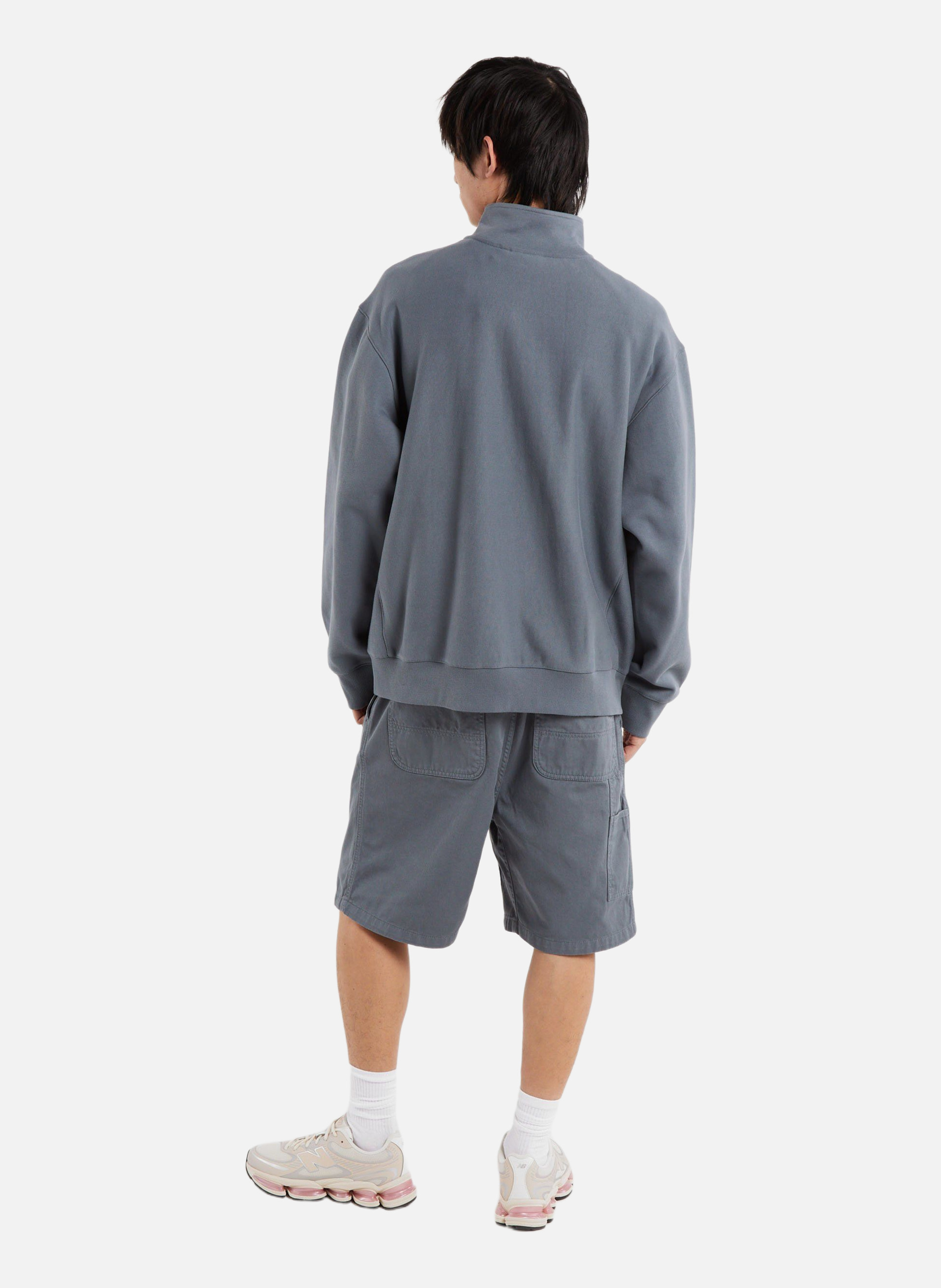 Sweat zippé longhand half zip sweat CARHARTT WIP Bleu