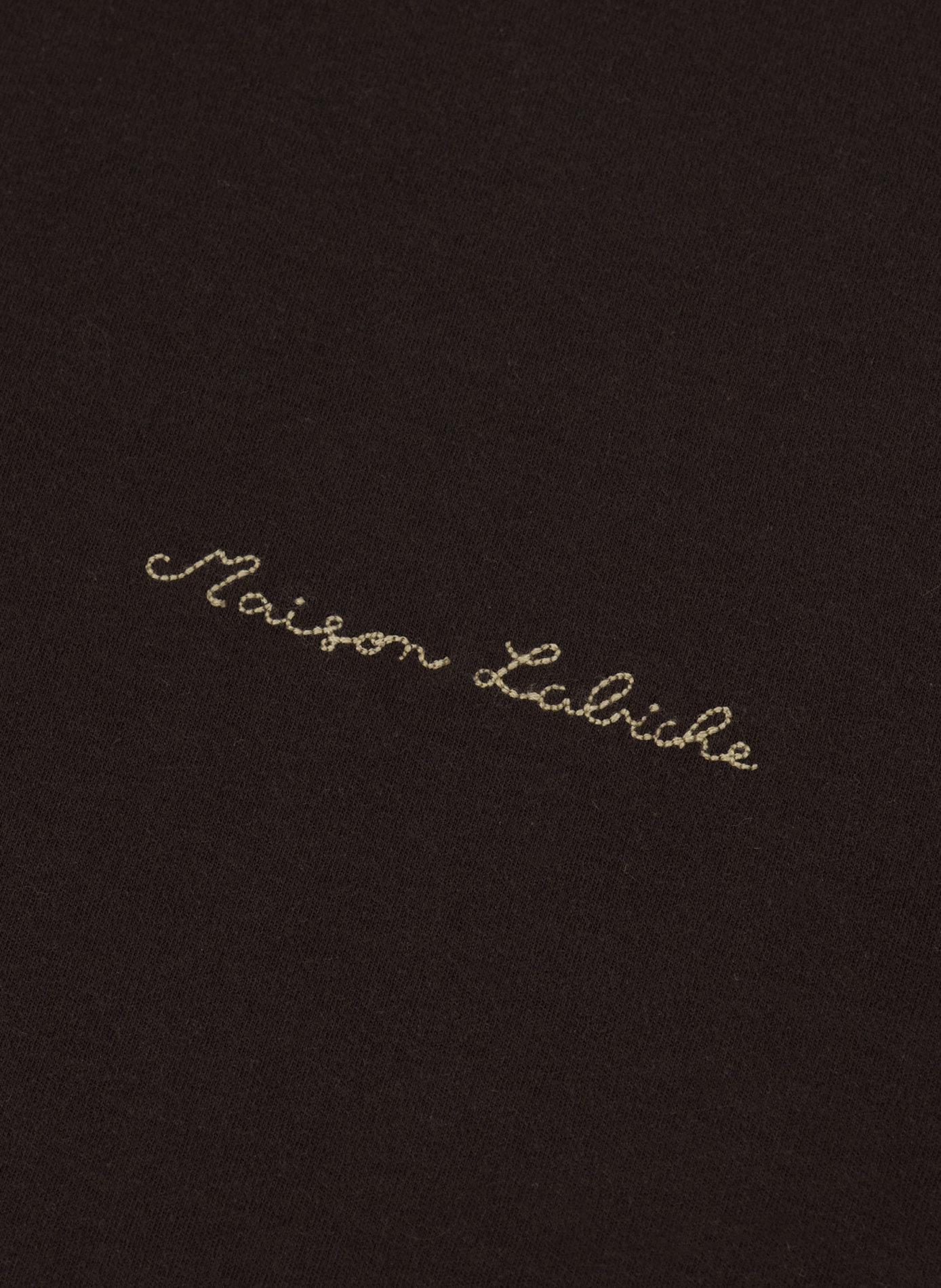 T-shirt Chassaigne MAISON LABICHE Brown