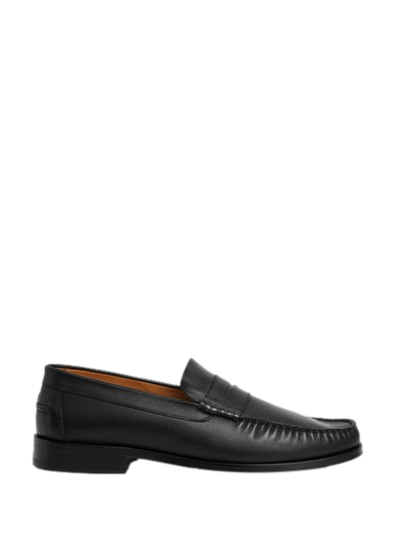 Mocassins en cuir  HACKETT Noir