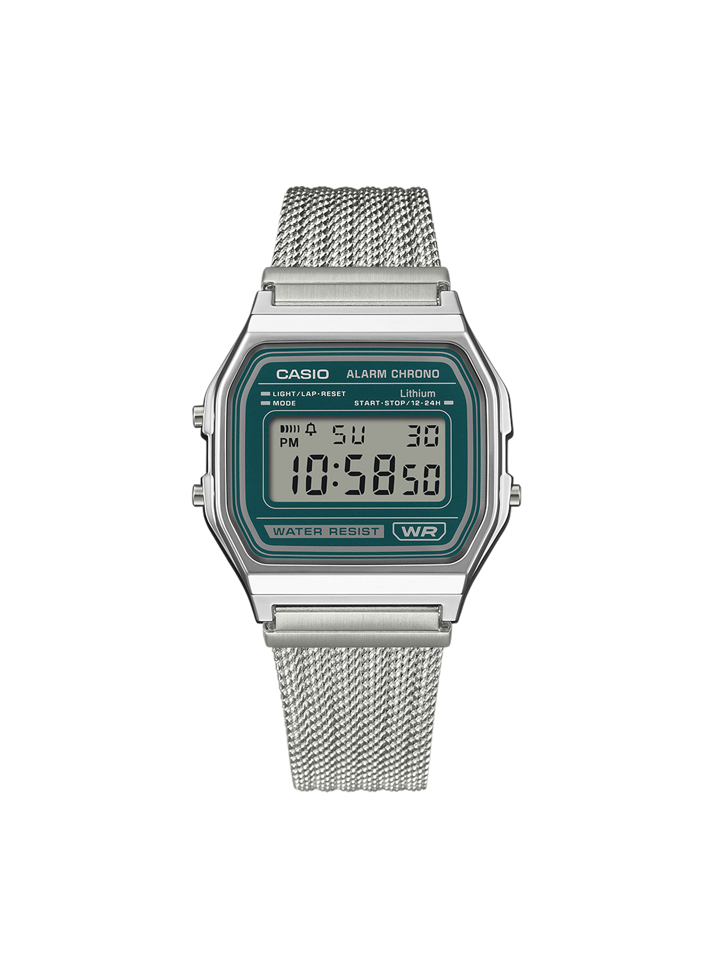 Casio Vintage stainless steel quartz watch CASIO Green