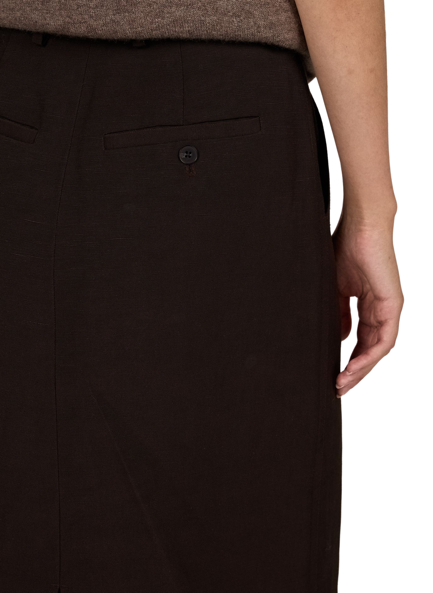 Midi Gerade Rock CO Braun