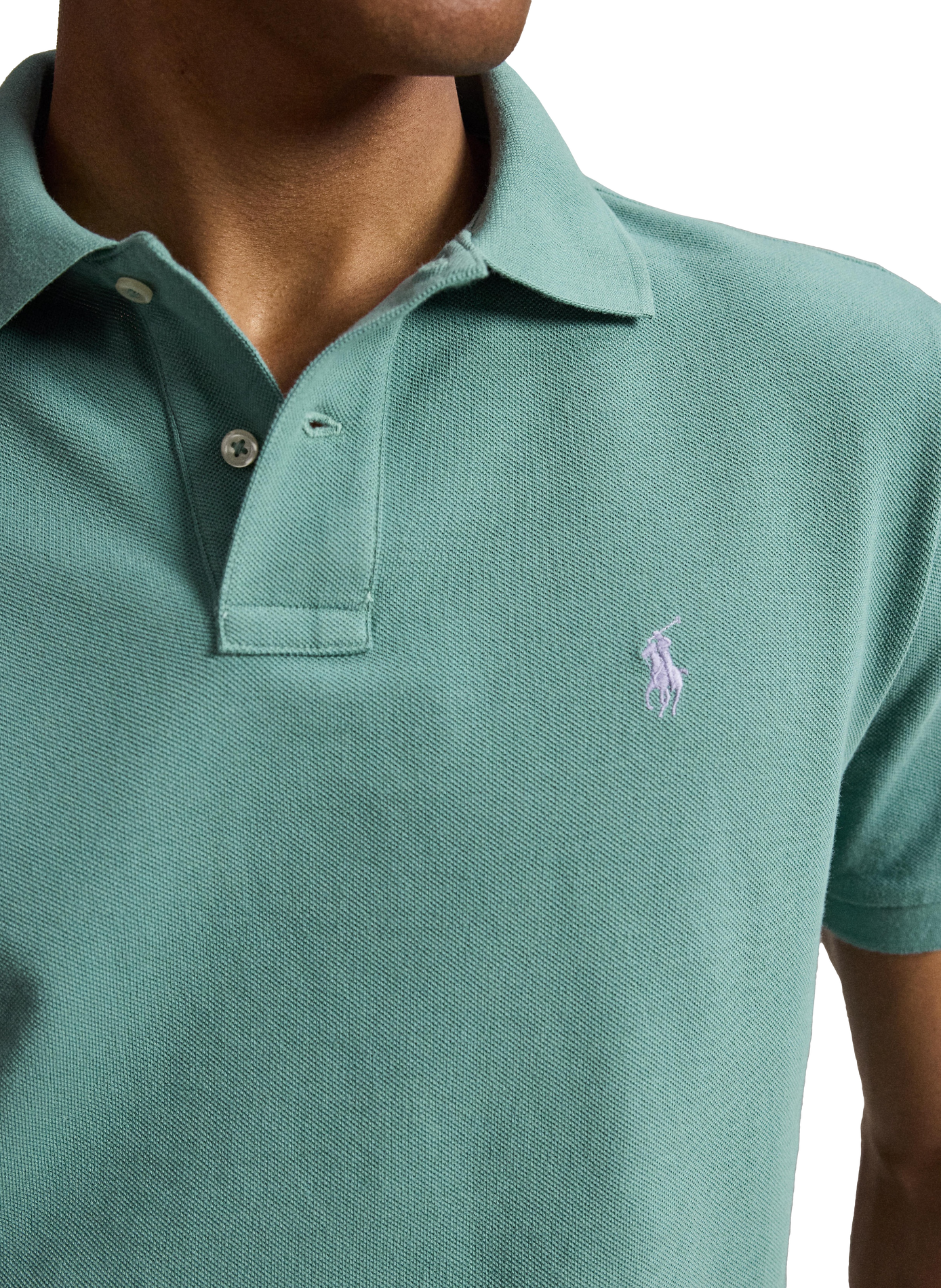 Katoenen polo POLO RALPH LAUREN Groen