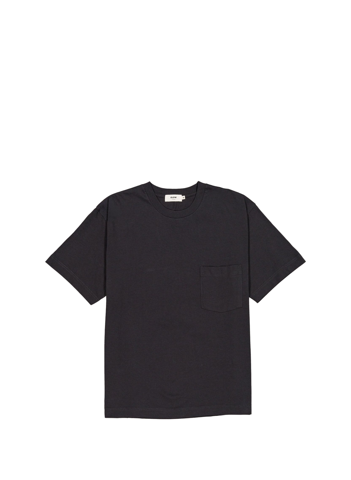 Oversized cotton T-shirt OLOW Black
