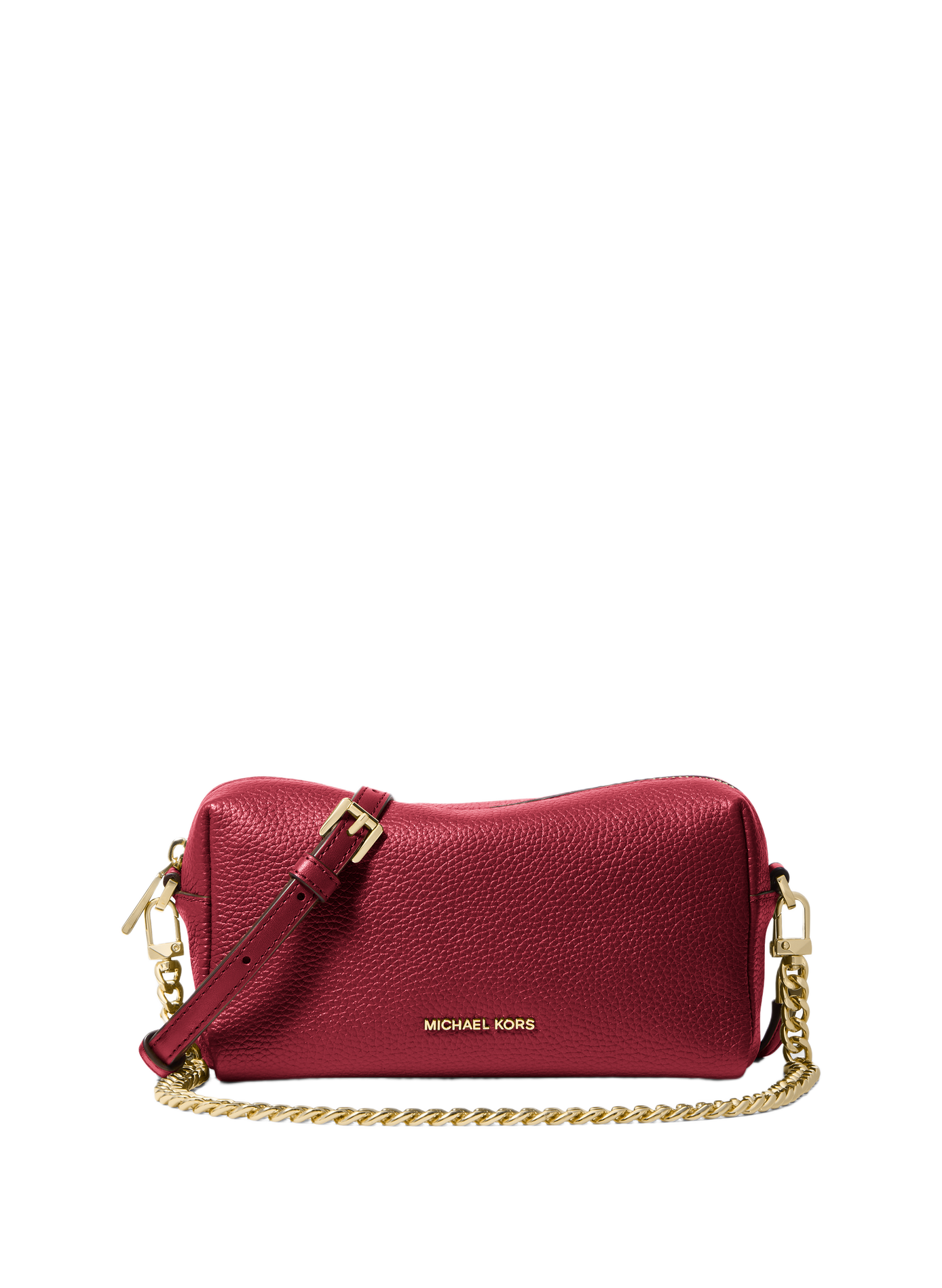 Sac bandoulière en cuir MICHAEL KORS Rot