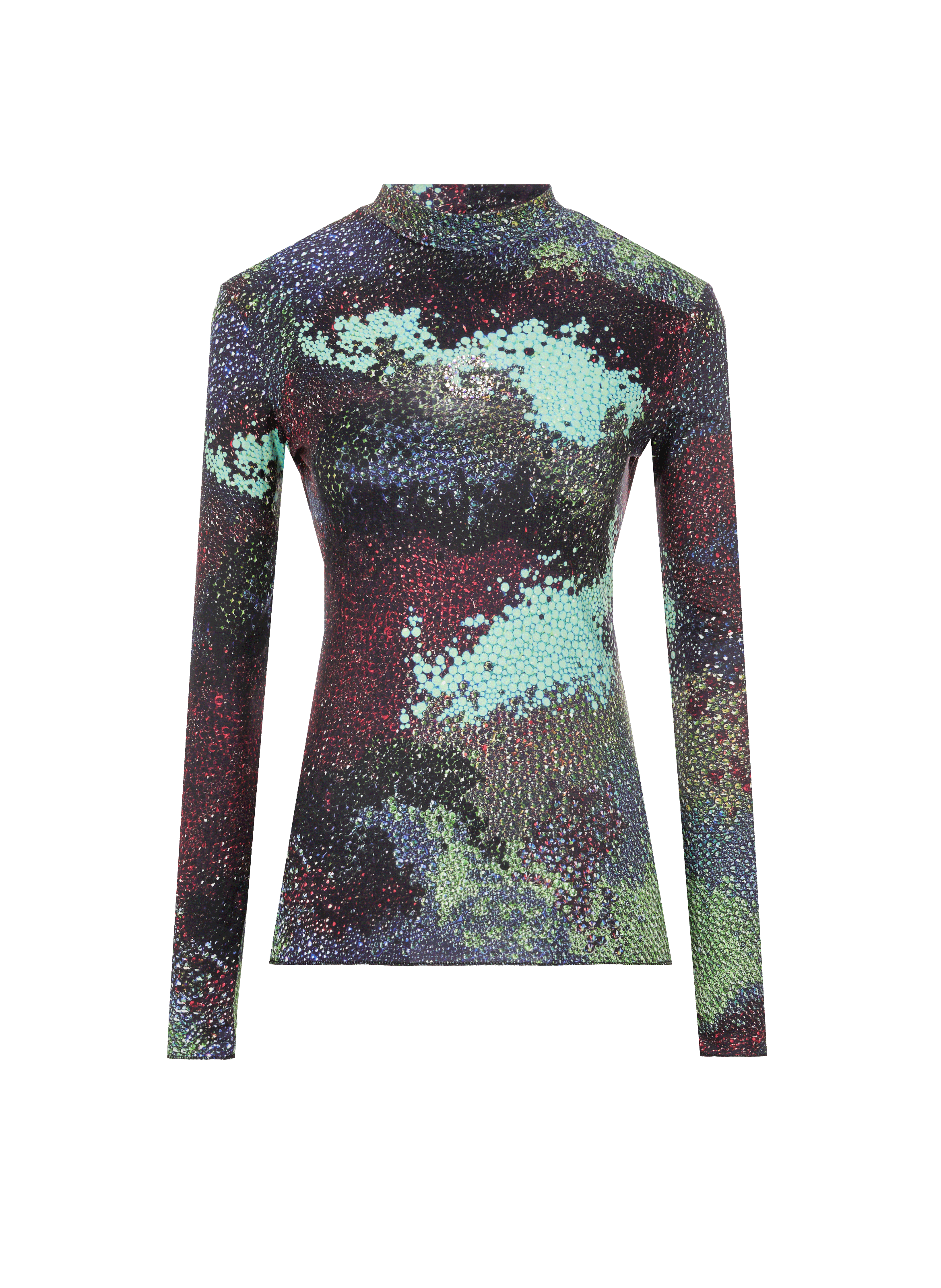 T-shirt en polyester recyclé mélangé