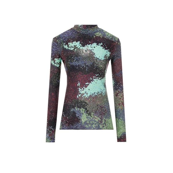 T-shirt en polyester recyclé mélangé