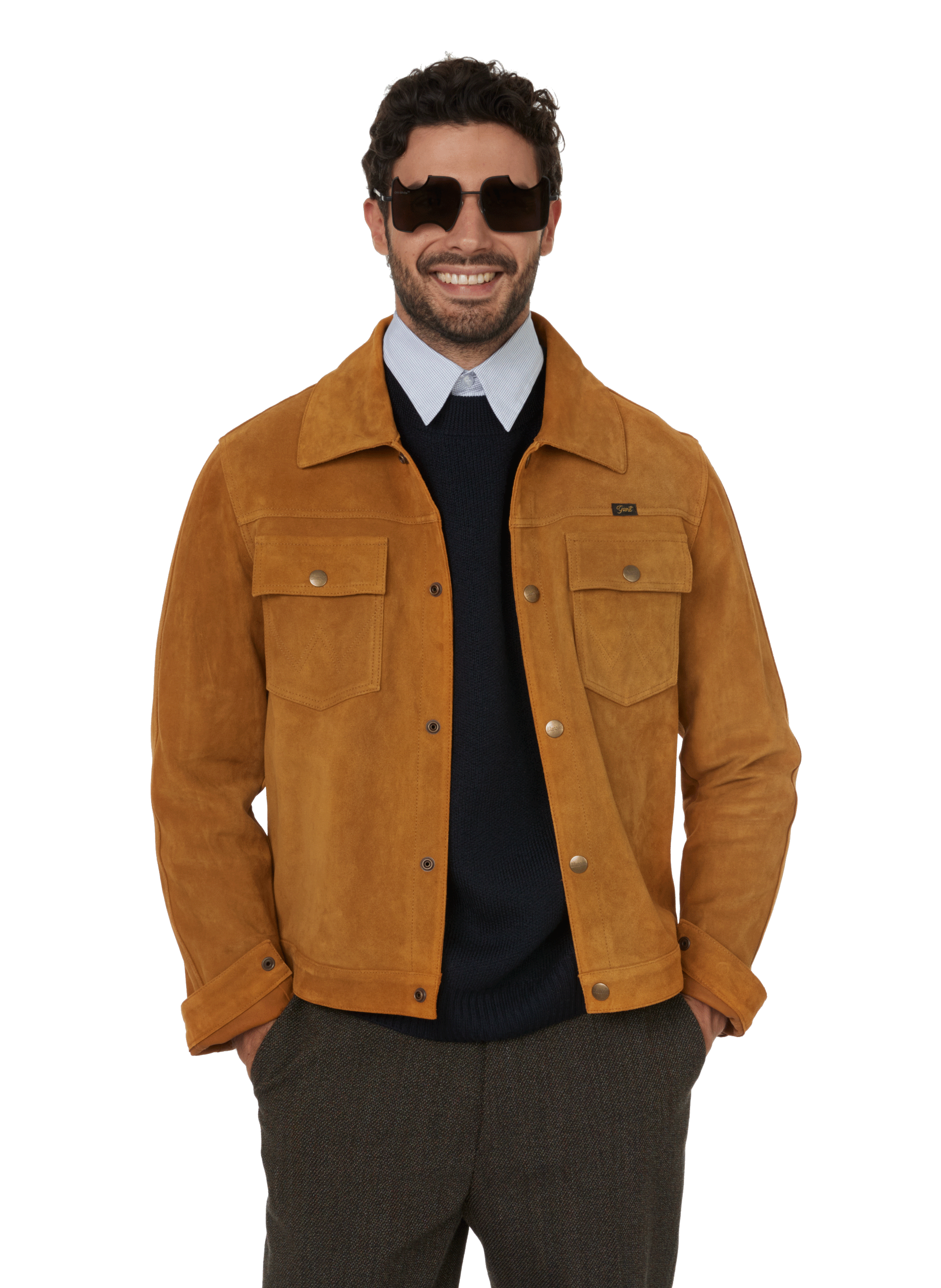 gant suede jacket