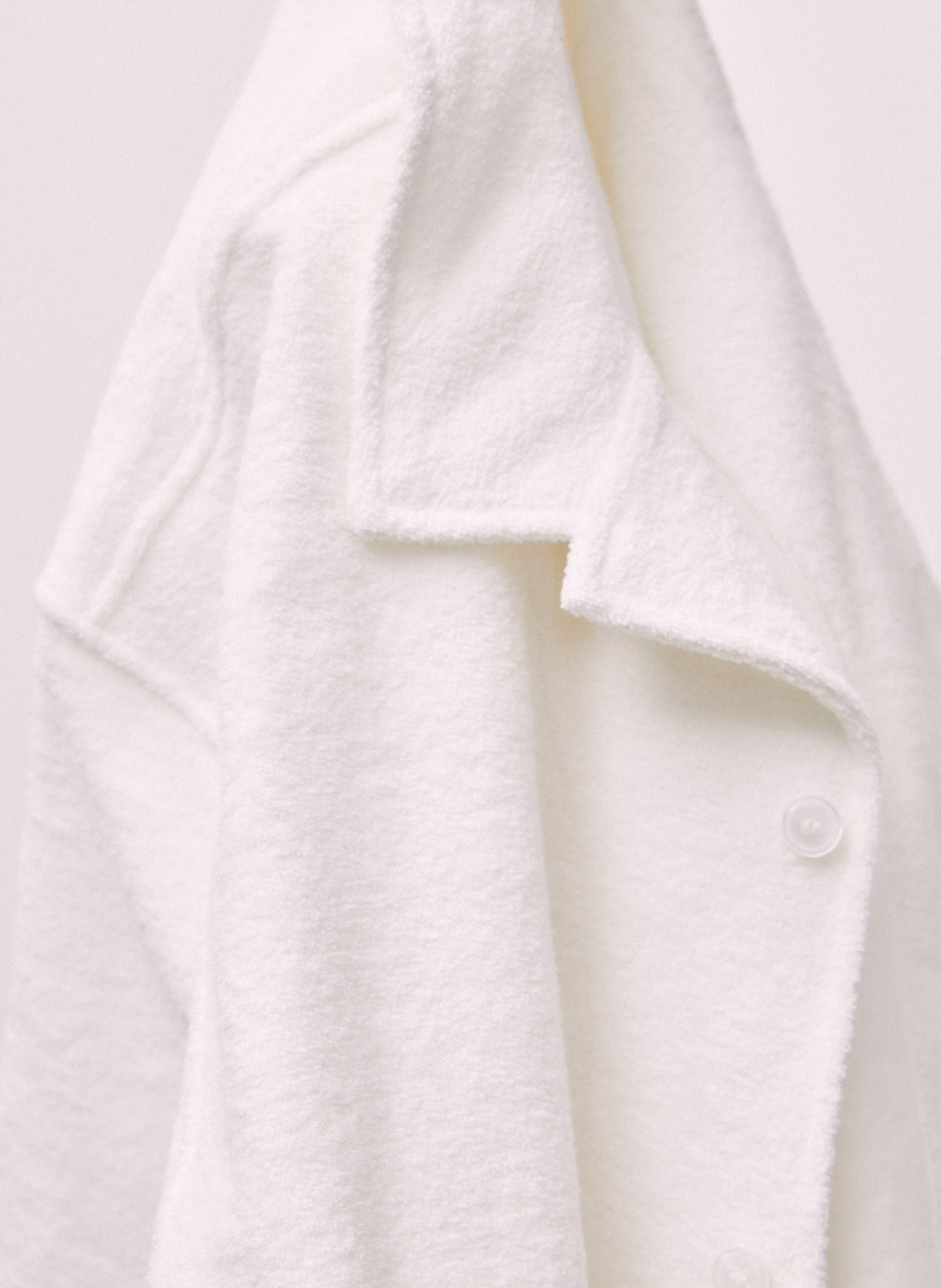 Chemise à manches courtes Beige