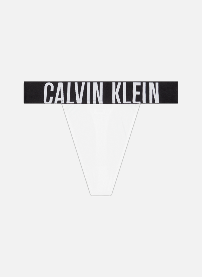CALVIN KLEIN logo thong