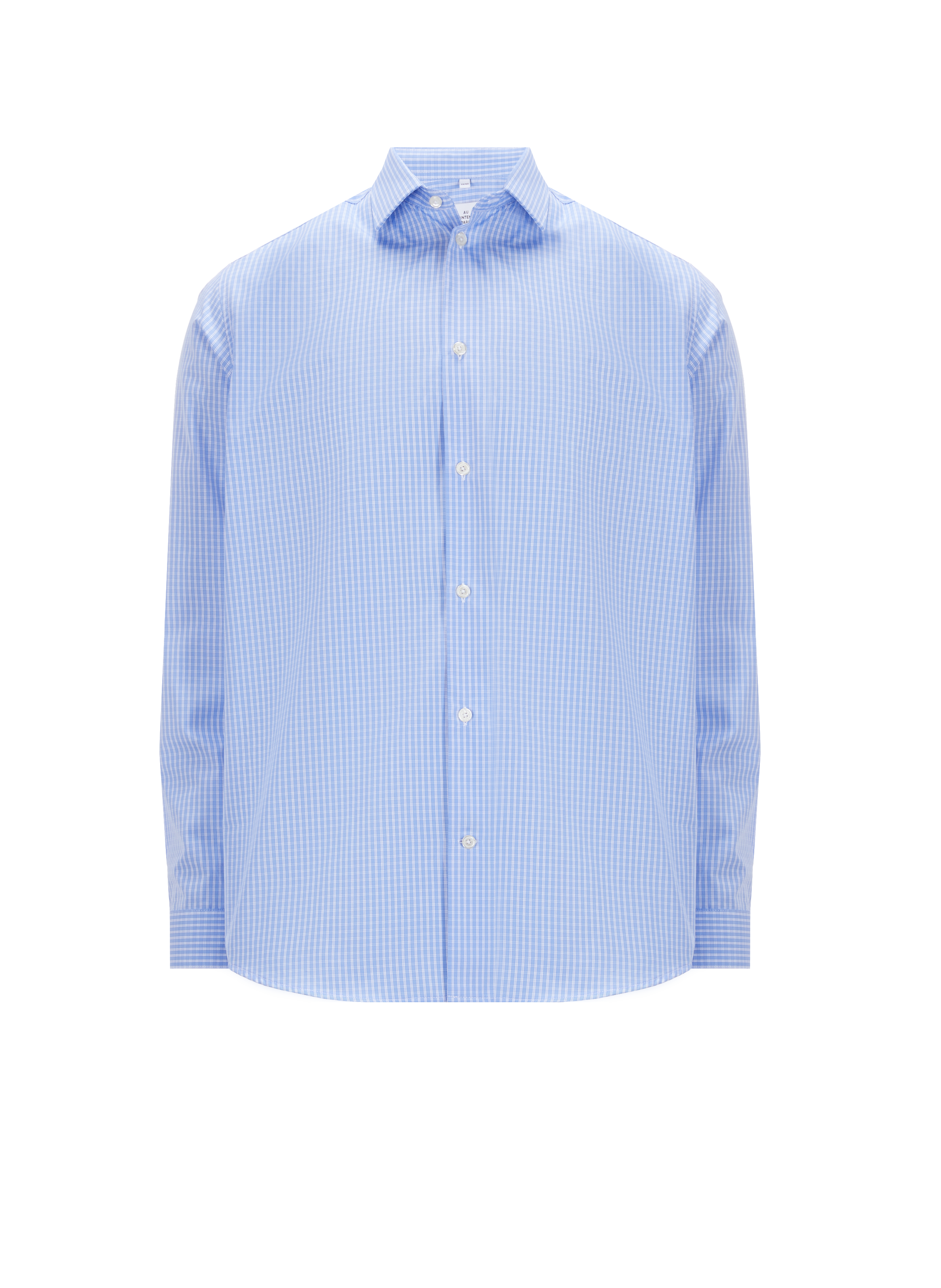 Chemise en coton  Bleu