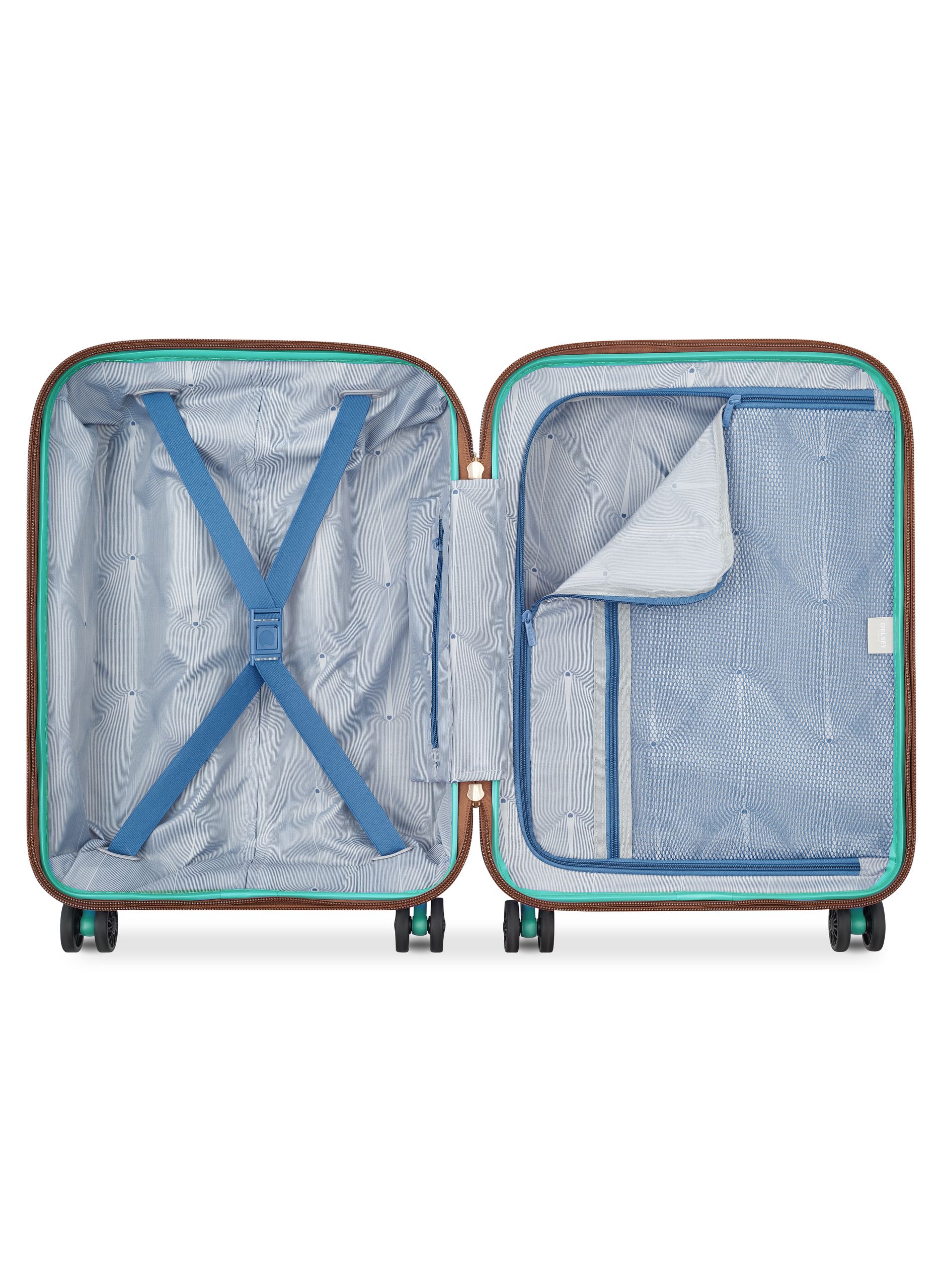 Valise cabine rigide taille s - freestyle Vert