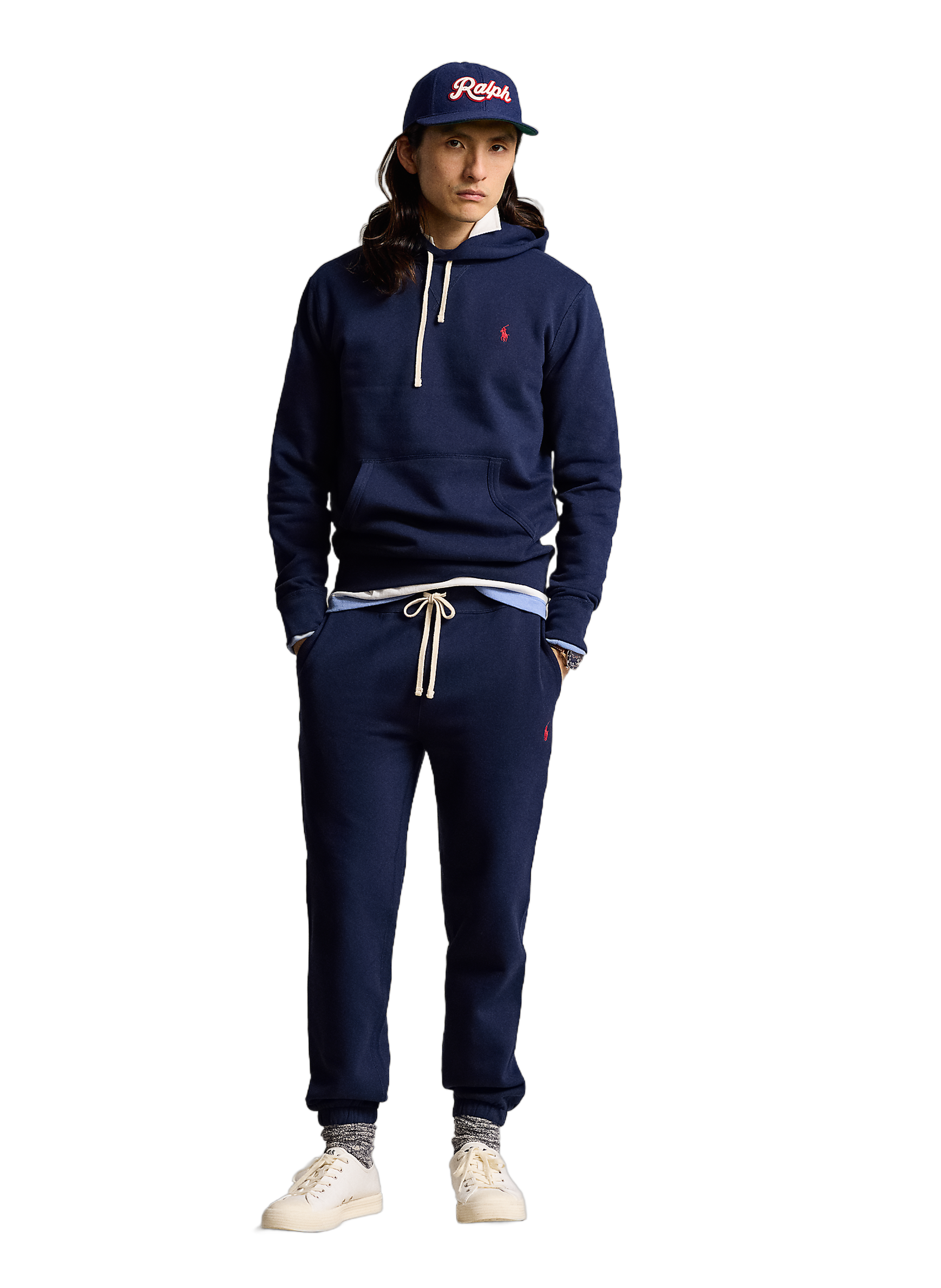 Cotton-blend hoodie POLO RALPH LAUREN Blue