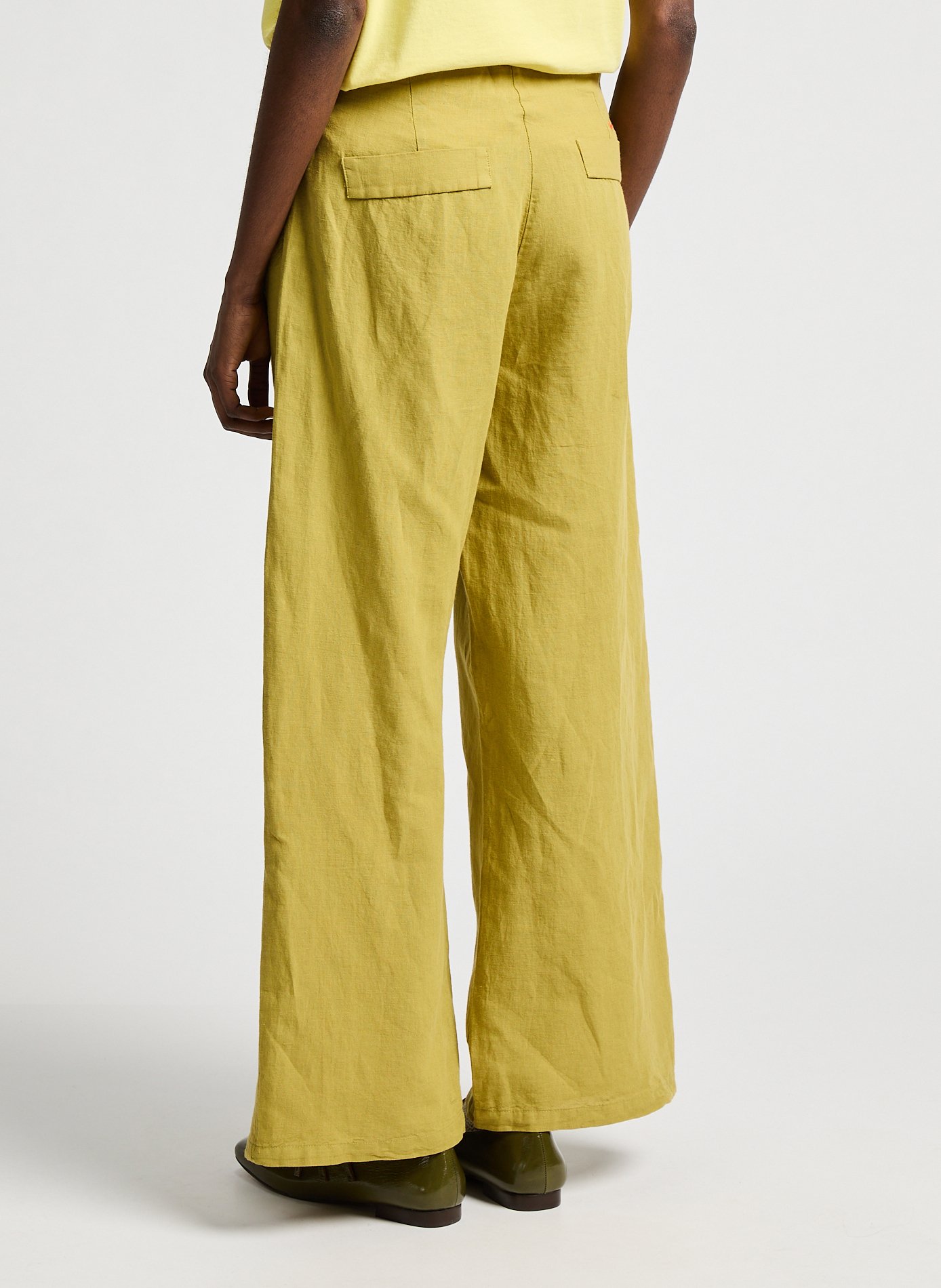 Pantalon en lin et coton  BOBO CHOSES Vert