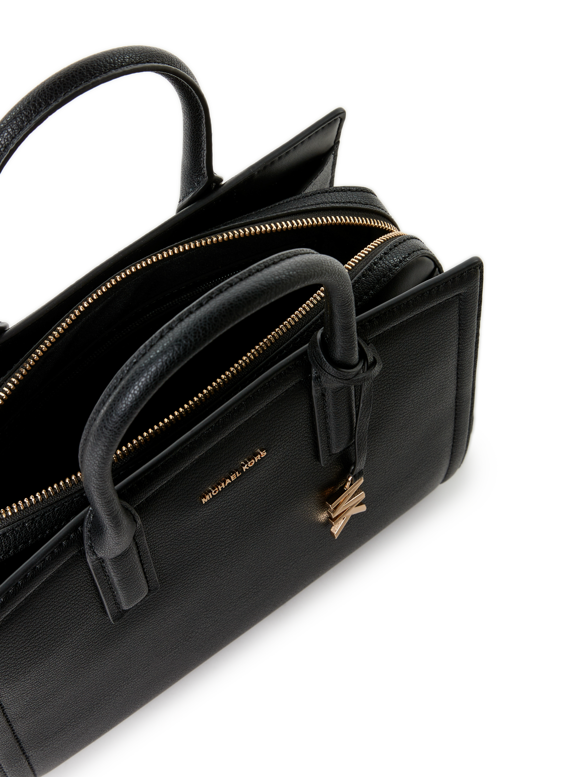 Laila leather handbag MICHAEL KORS Black