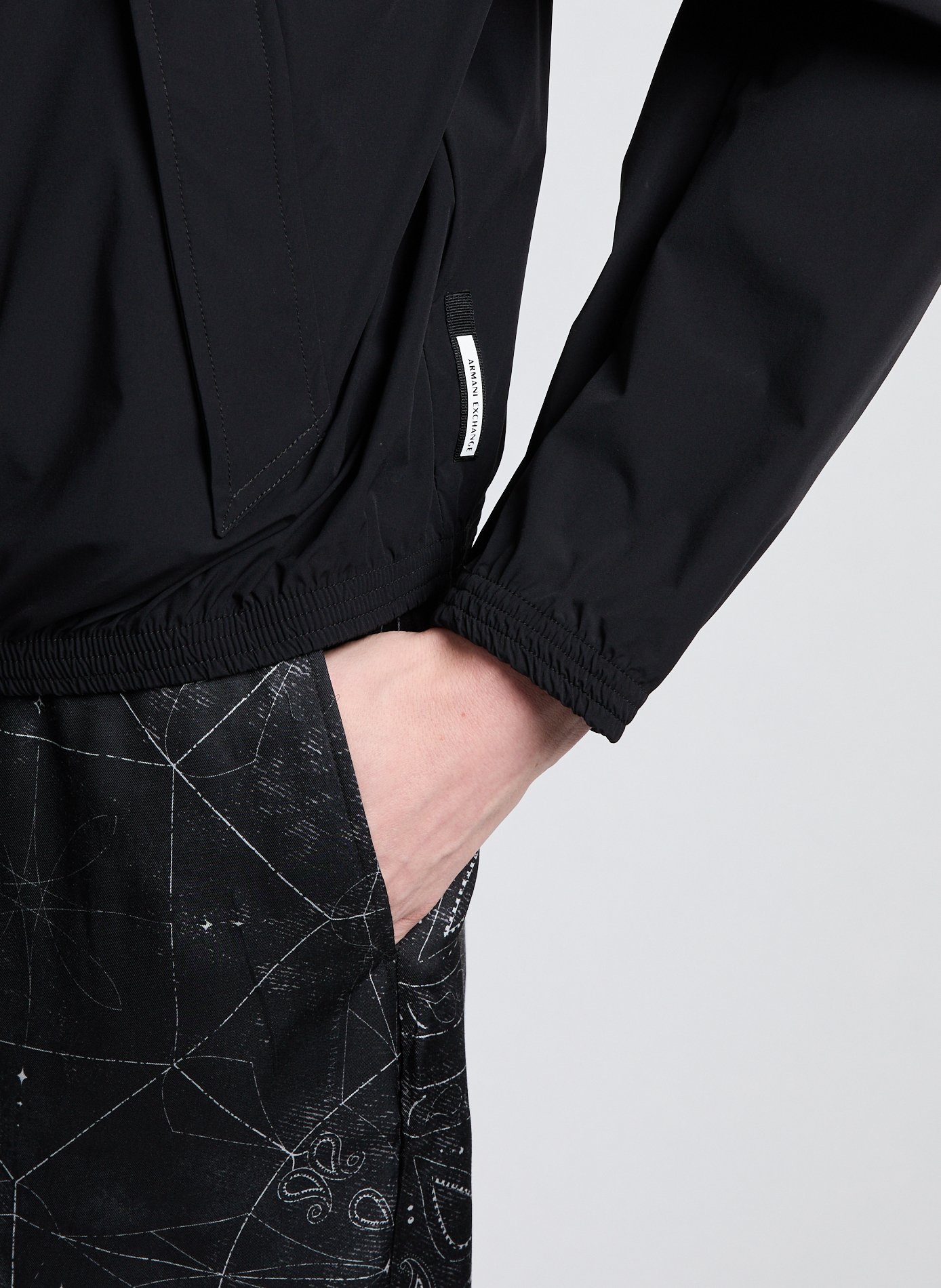 Veste coupe-vent  ARMANI EXCHANGE Noir