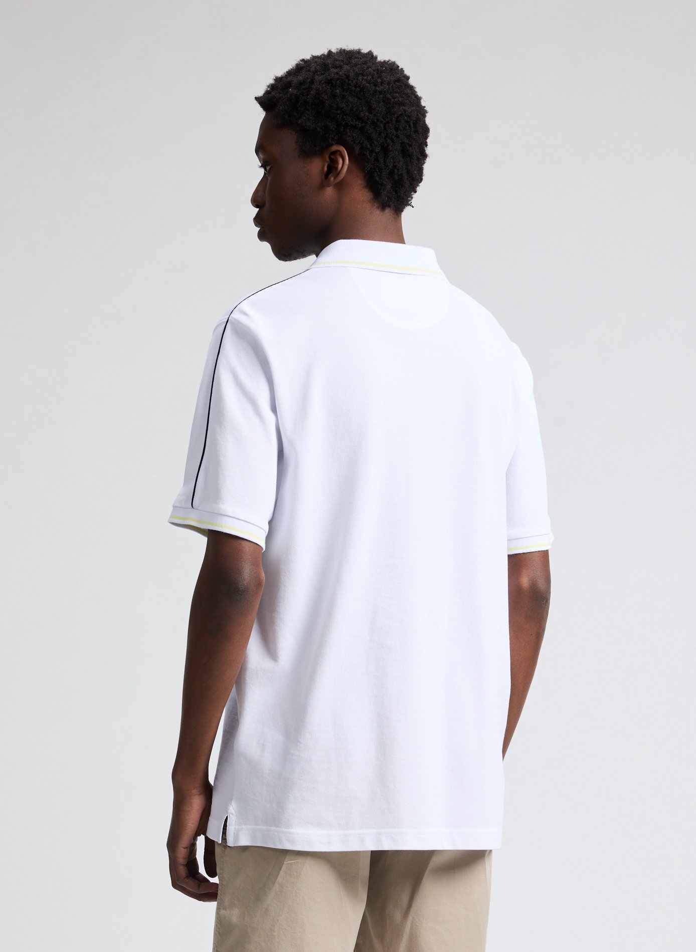  Cotton polo shirt  EDEN PARK White