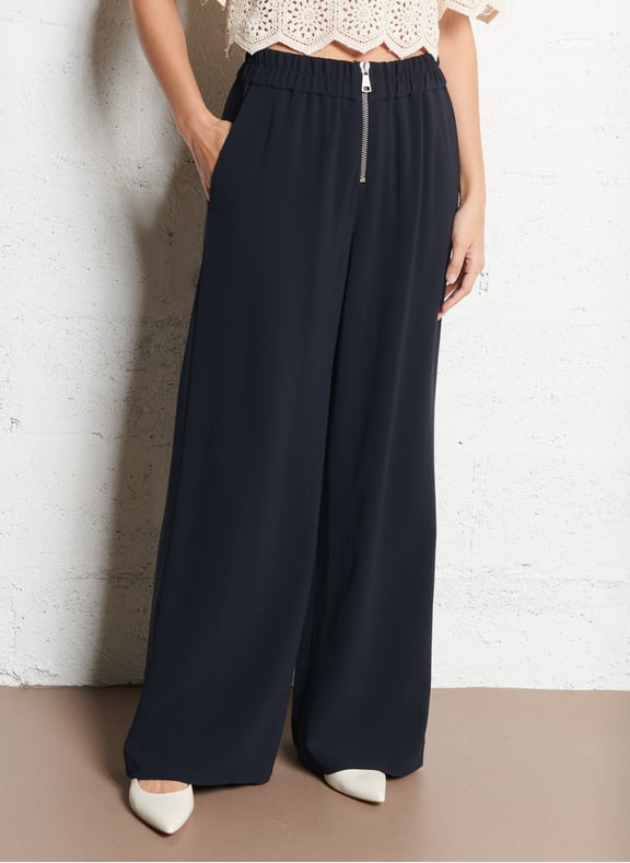 Pantalon large carlos Bleu by BA&SH BA&SH Pantalon large carlos Bleu