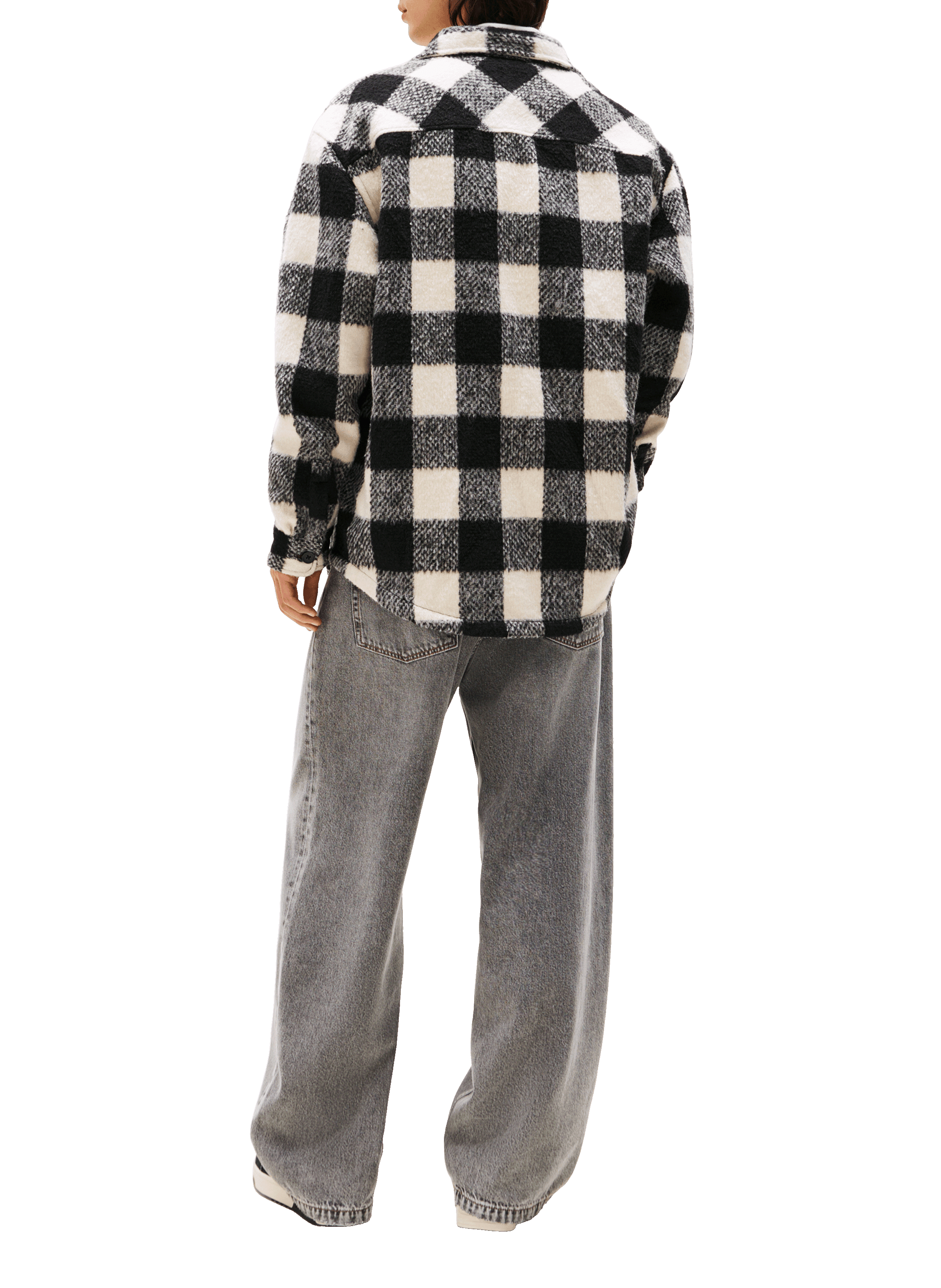 Oversized checked shirt-jacket TOMMY HILFIGER Multicolour