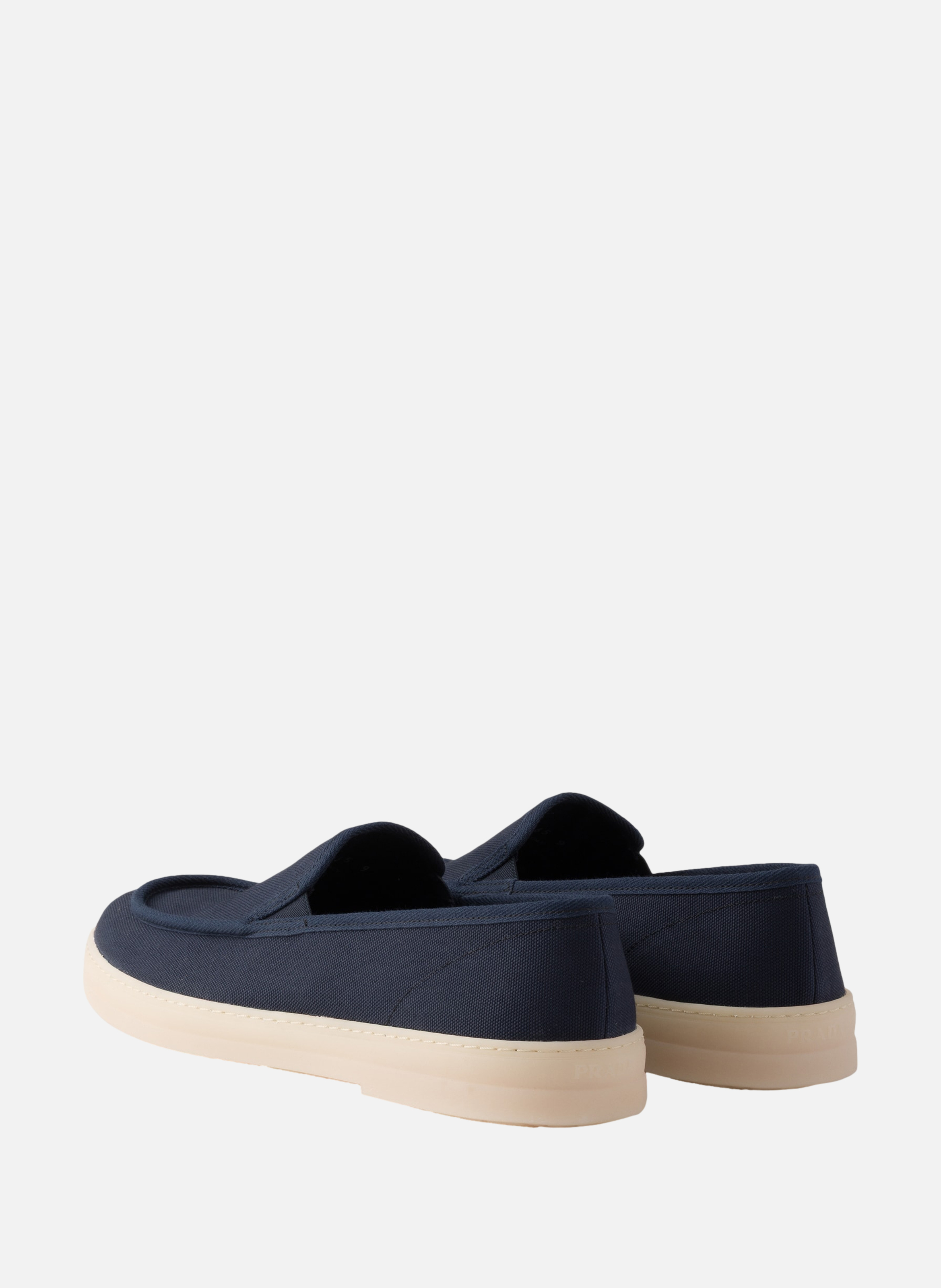 Mocassins en tissu PRADA Bleu