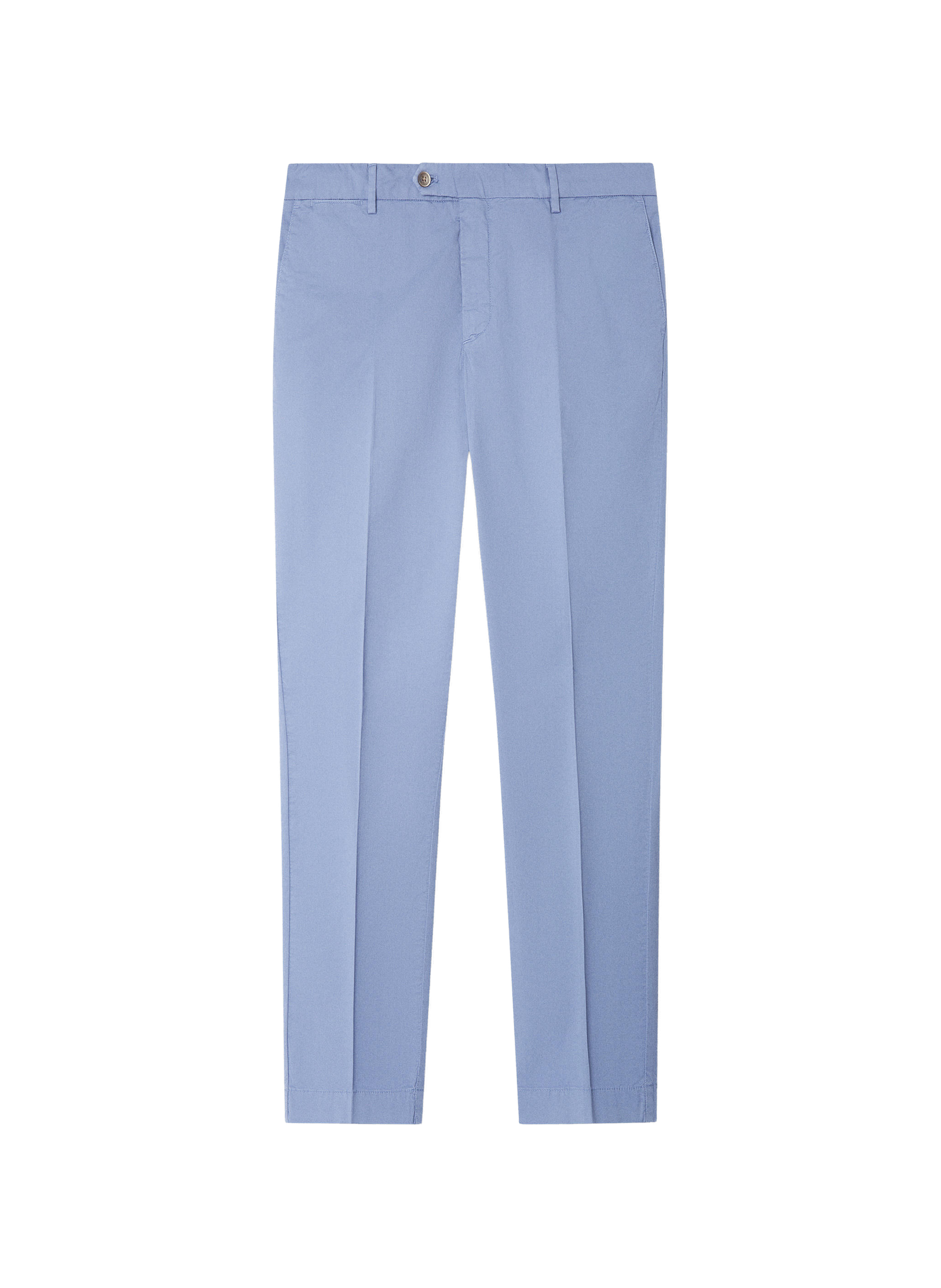 Pantalon chino slim Kensington en coton mélangé HACKETT Bleu