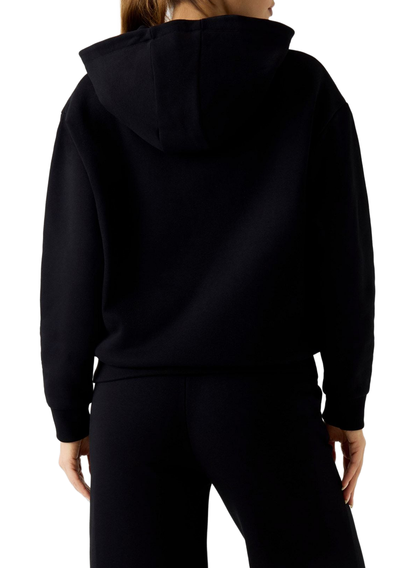 Cotton Blend Hoodie GUESS Black