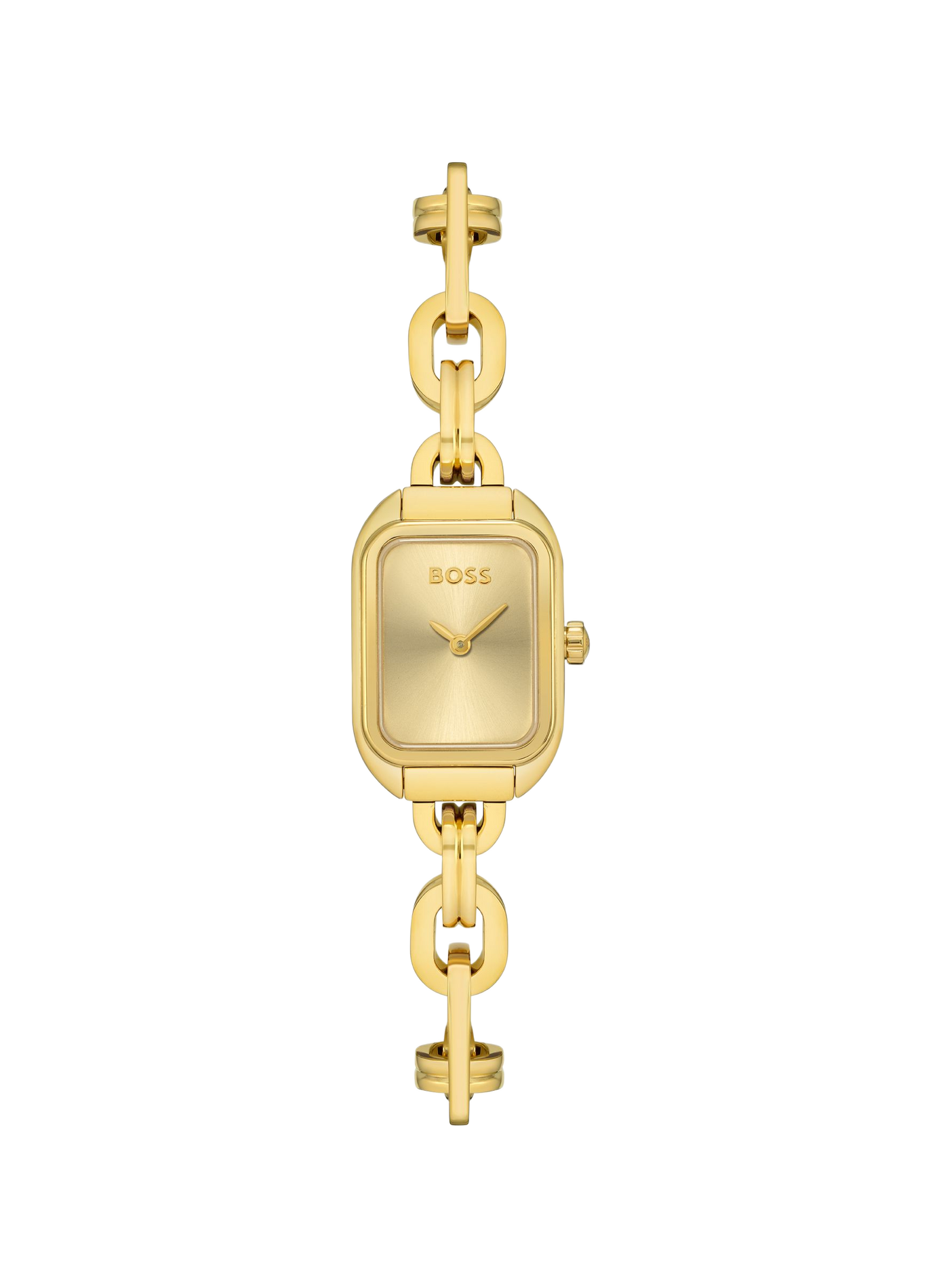 Montre quartz Hailey en acier inoxydable BOSS MONTRES Doré