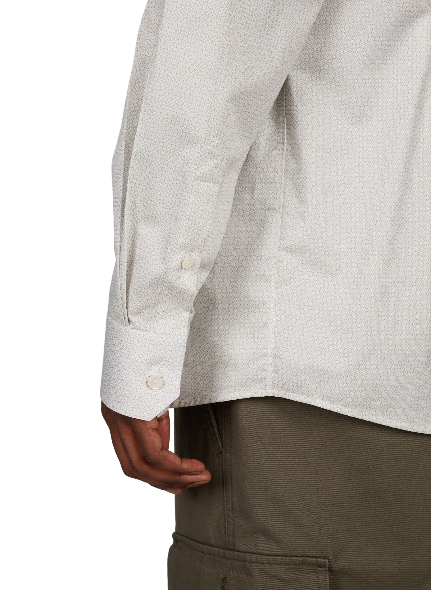 Patterned cotton shirt  ETON Beige