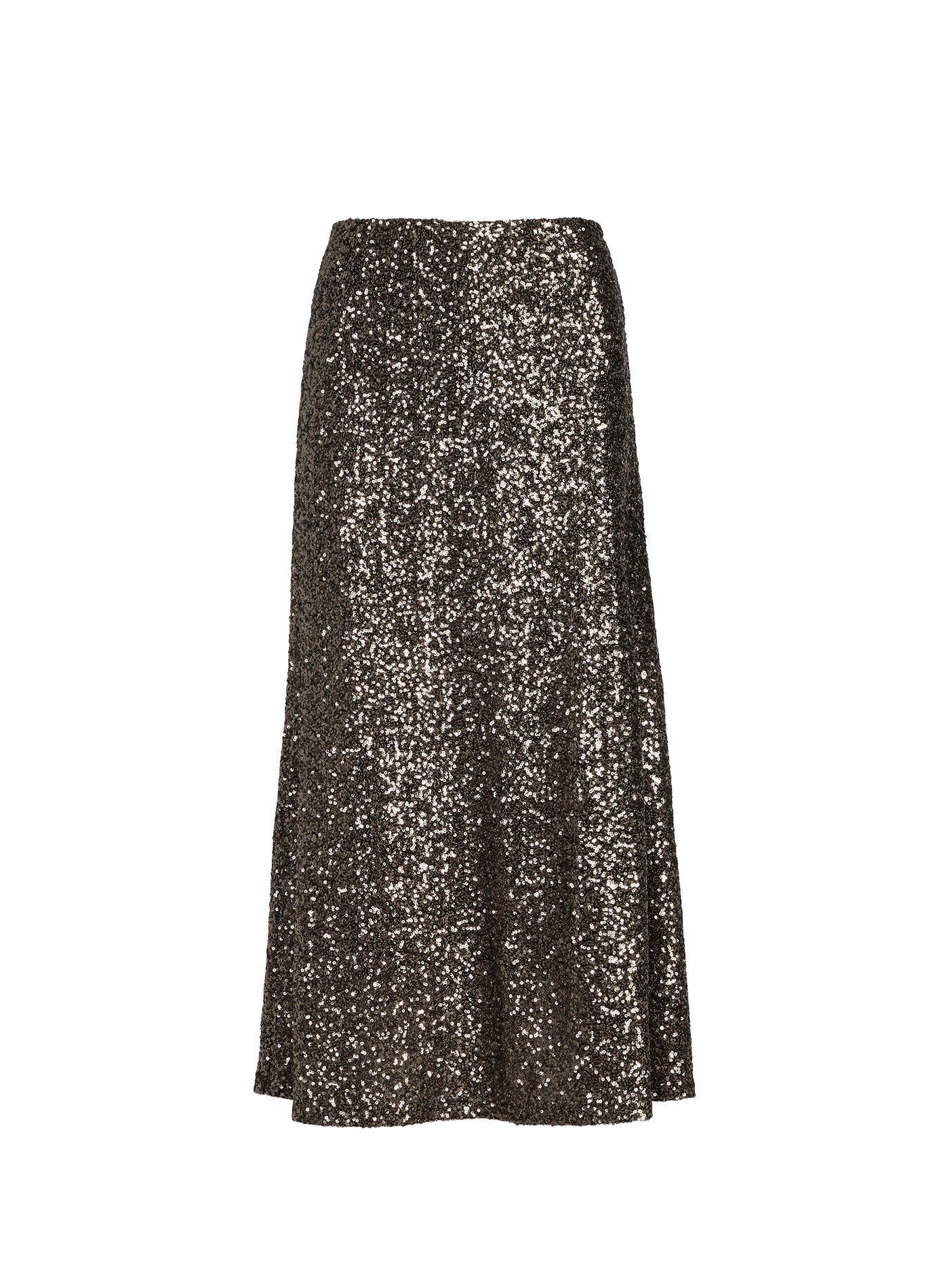 Jupe midi Bano à sequins SAISON 1865 Kaki
