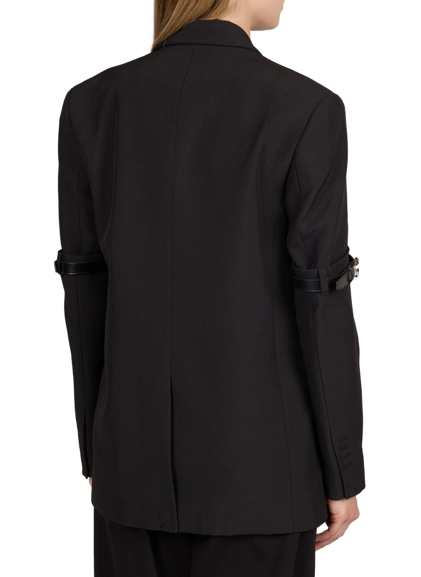 Blazer structuré avec ceinture logotypée COPERNI Noir