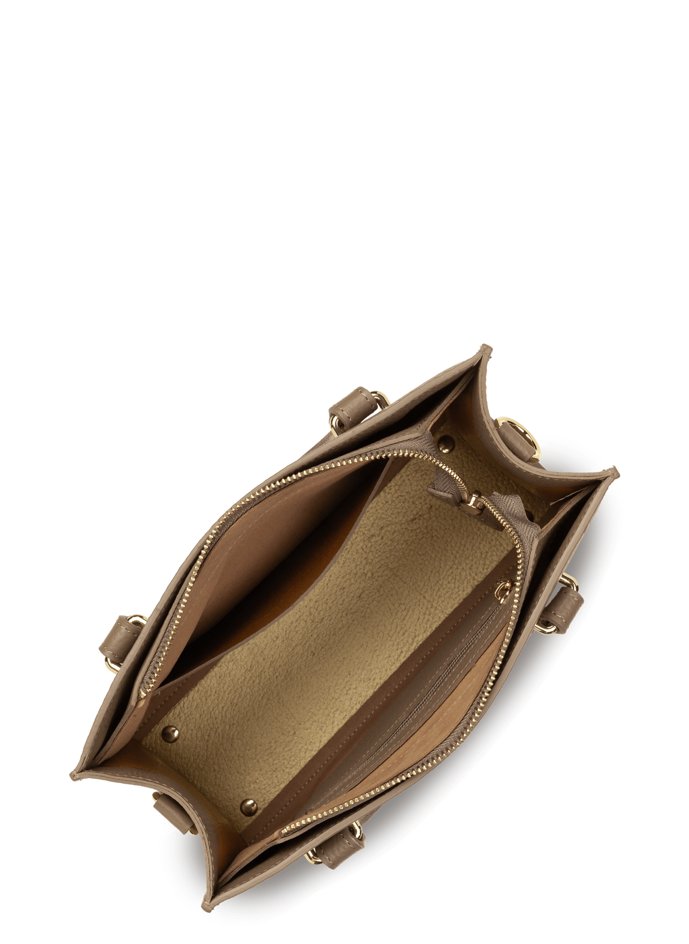 Sac à main - foulonné double daily | Marron LANCASTER Femme