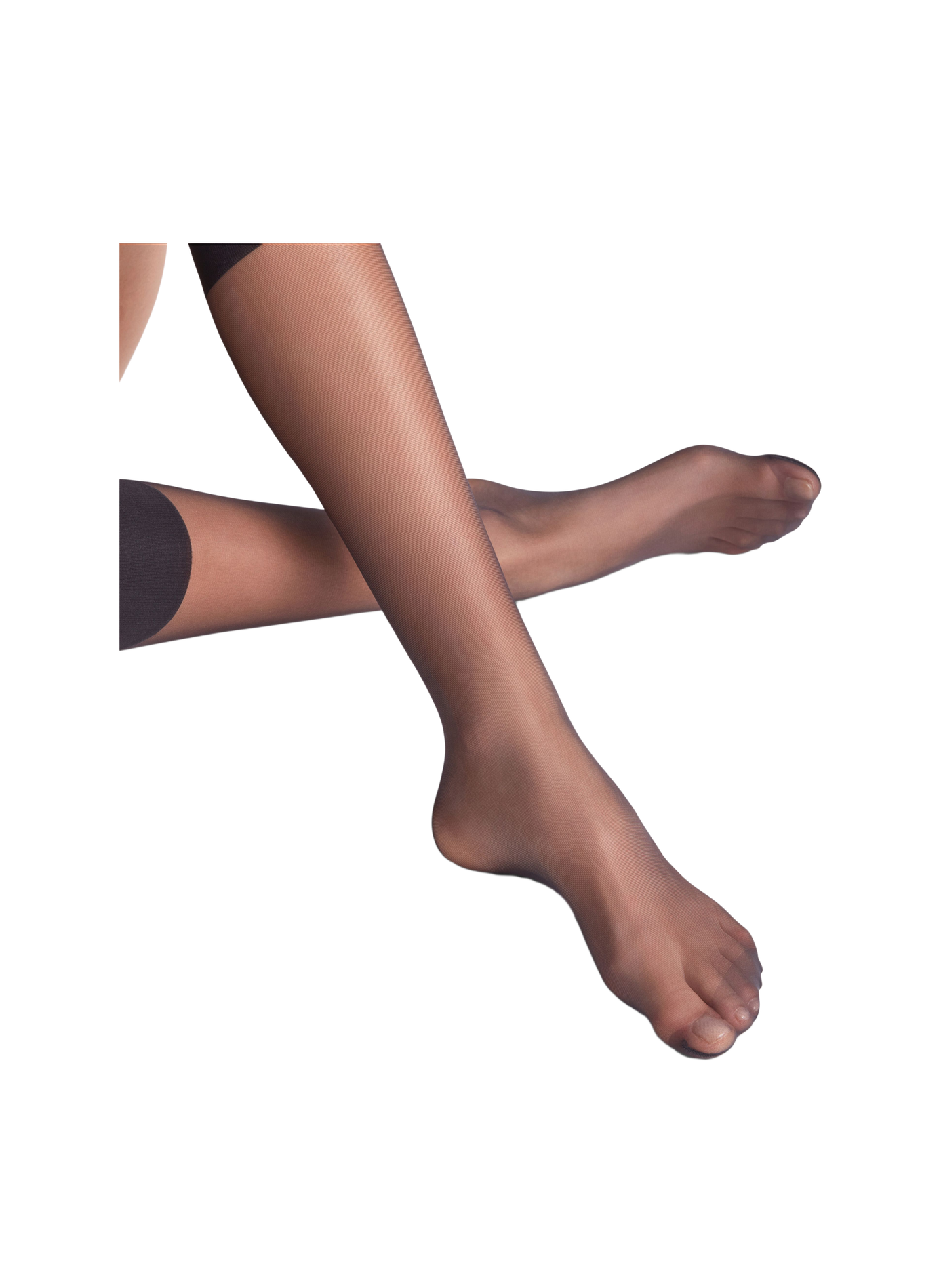 Mi-bas Pure Matt  20 deniers FALKE Nero