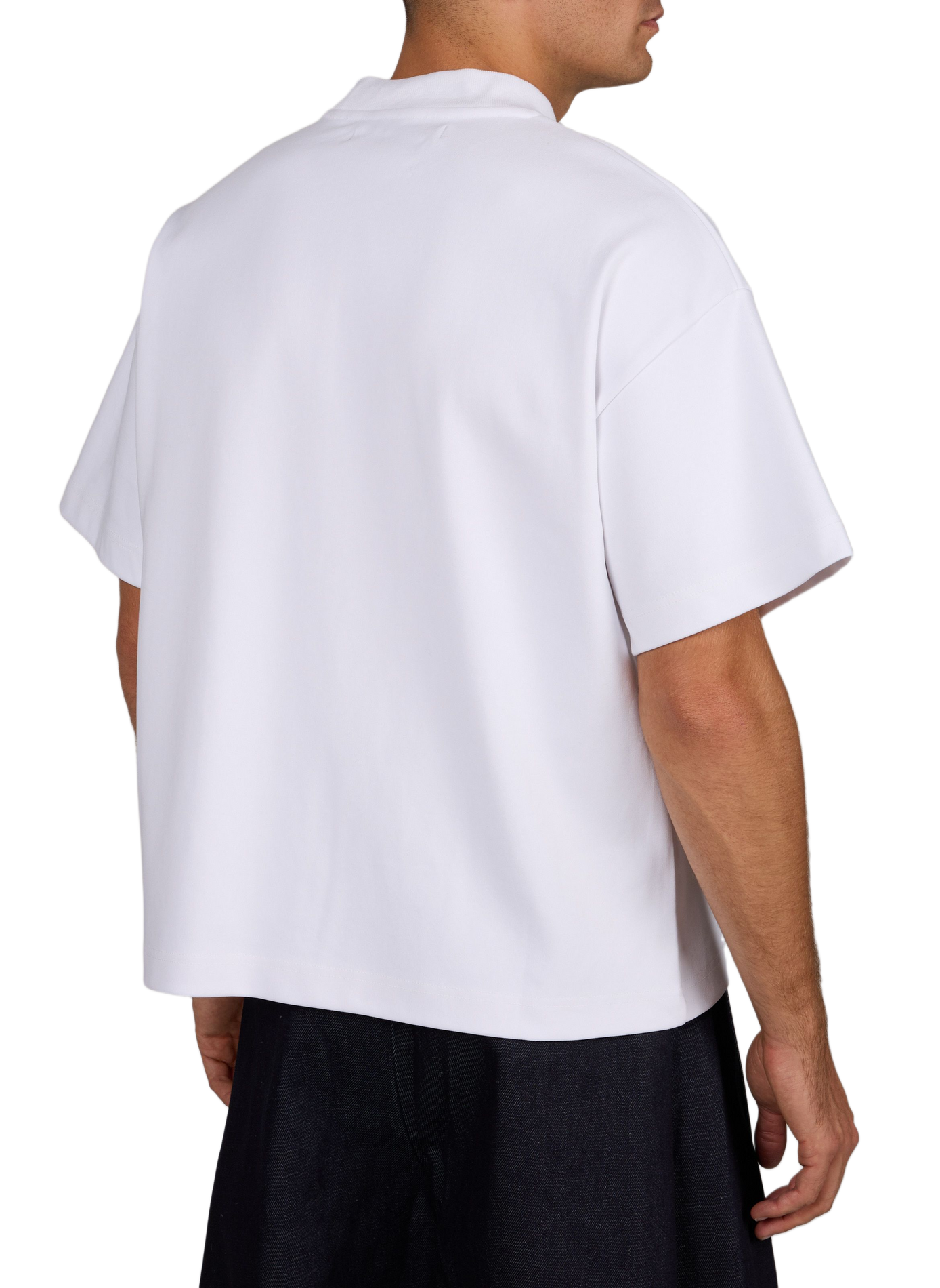 Loose cotton T-shirt SEVENTH White