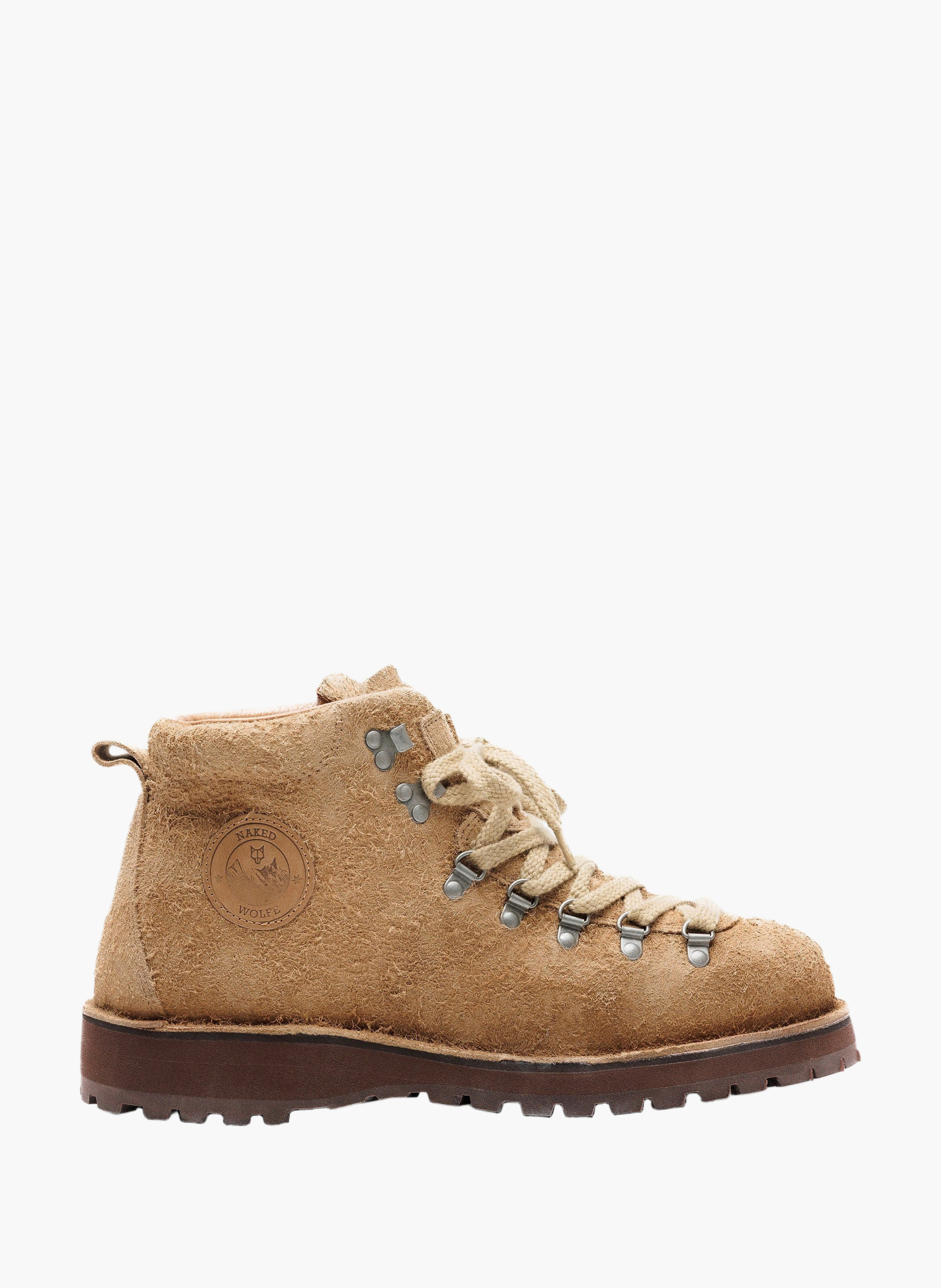 Bottines arctic en daim NAKED WOLFE Beige