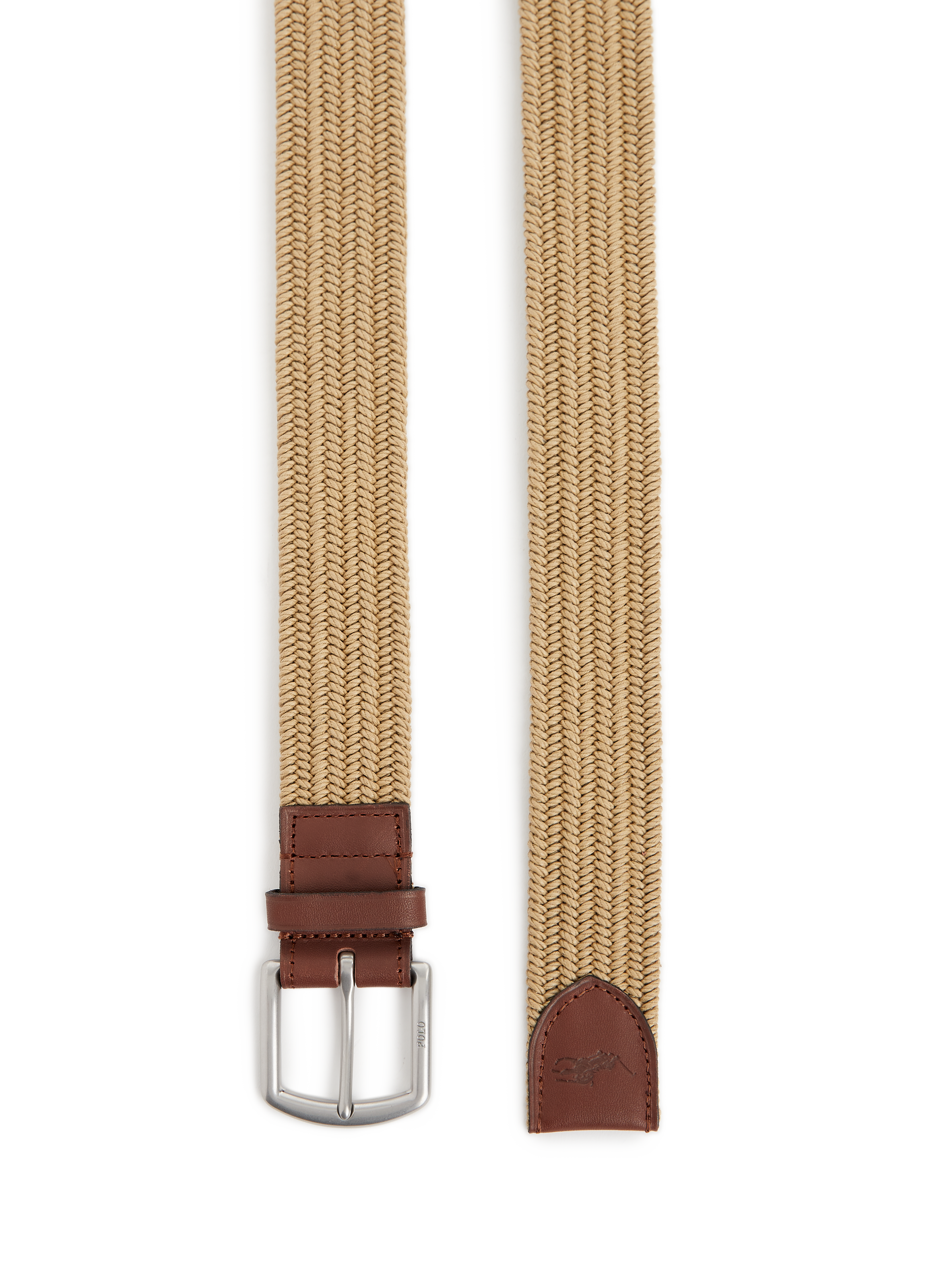 Ceinture tressée élastiquée