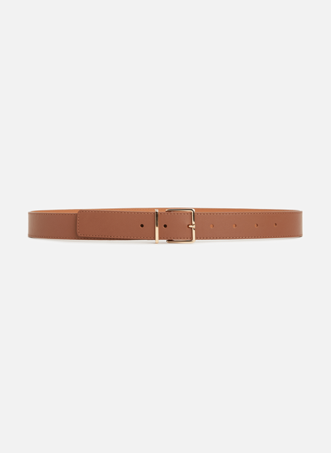 Brown leather belt SEASON 1865 