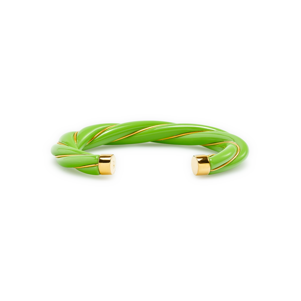 Aurelie Bidermann Bangle Bracelet In Green