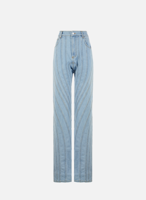 Low-Rise-Jeans BlueMUGLER 
