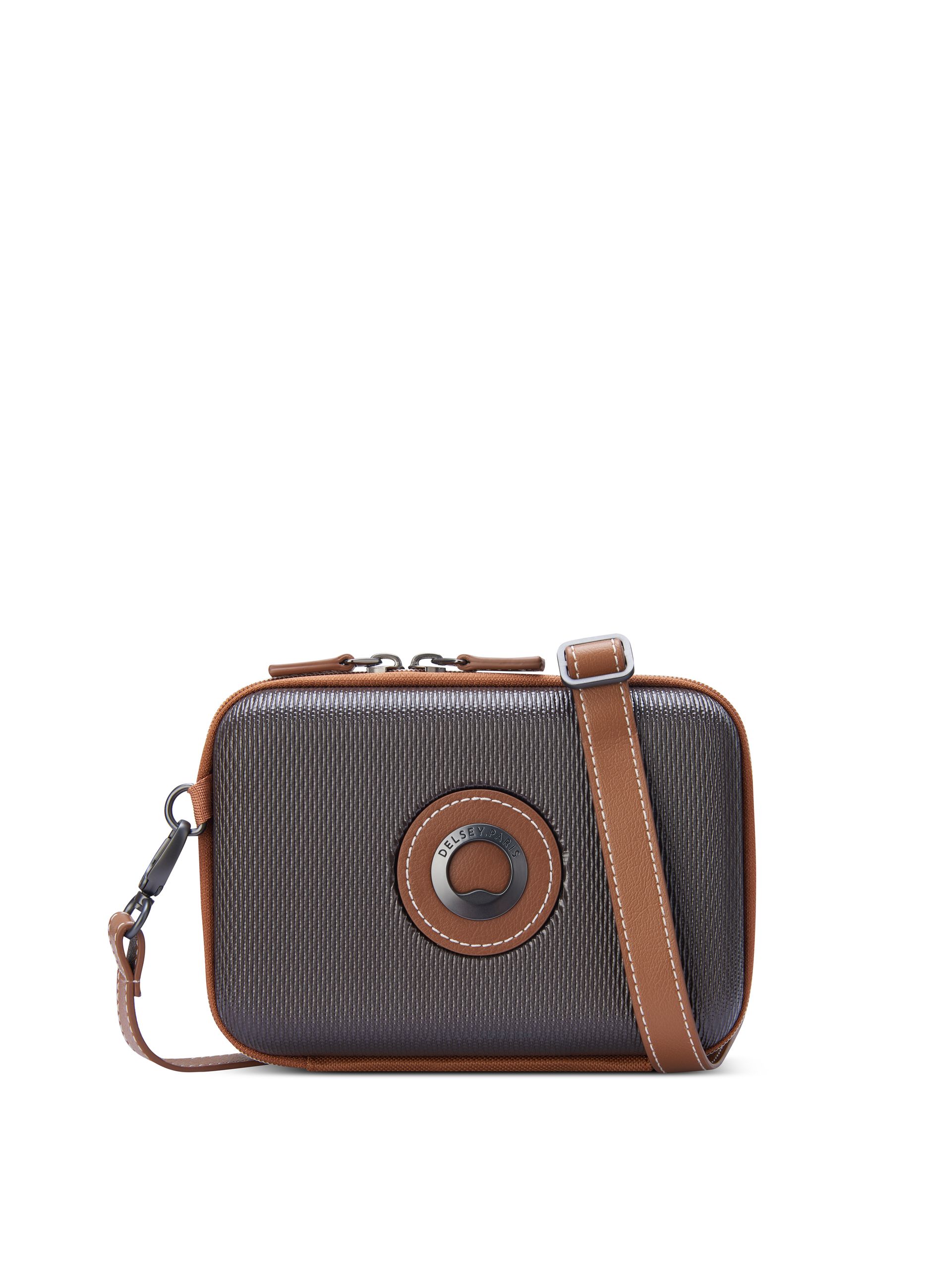 Sac urbain  rigide taille xs - chatelet air 2.0 DELSEY PARIS Marron