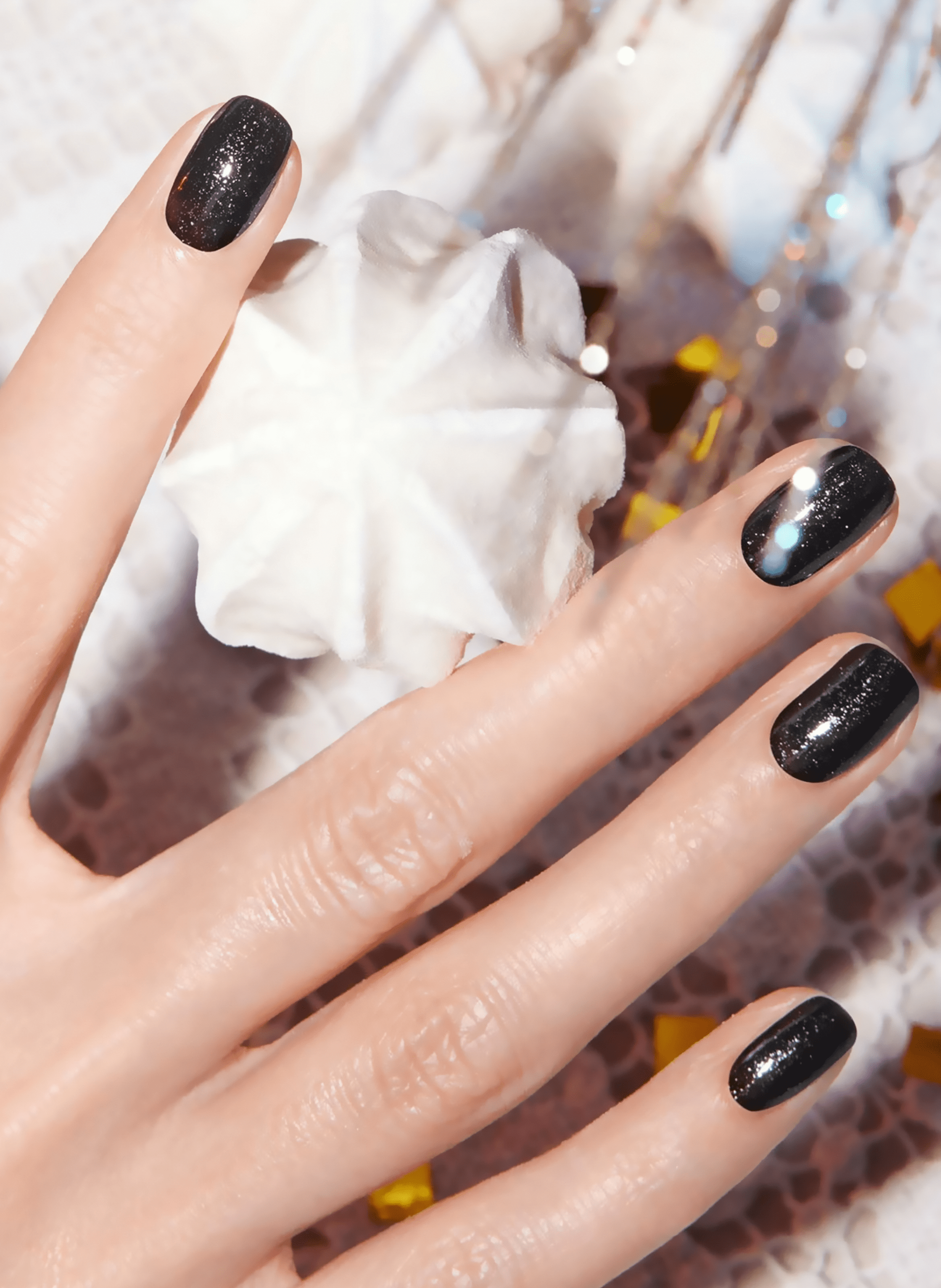 Green Nail Polish MANUCURIST Sparks