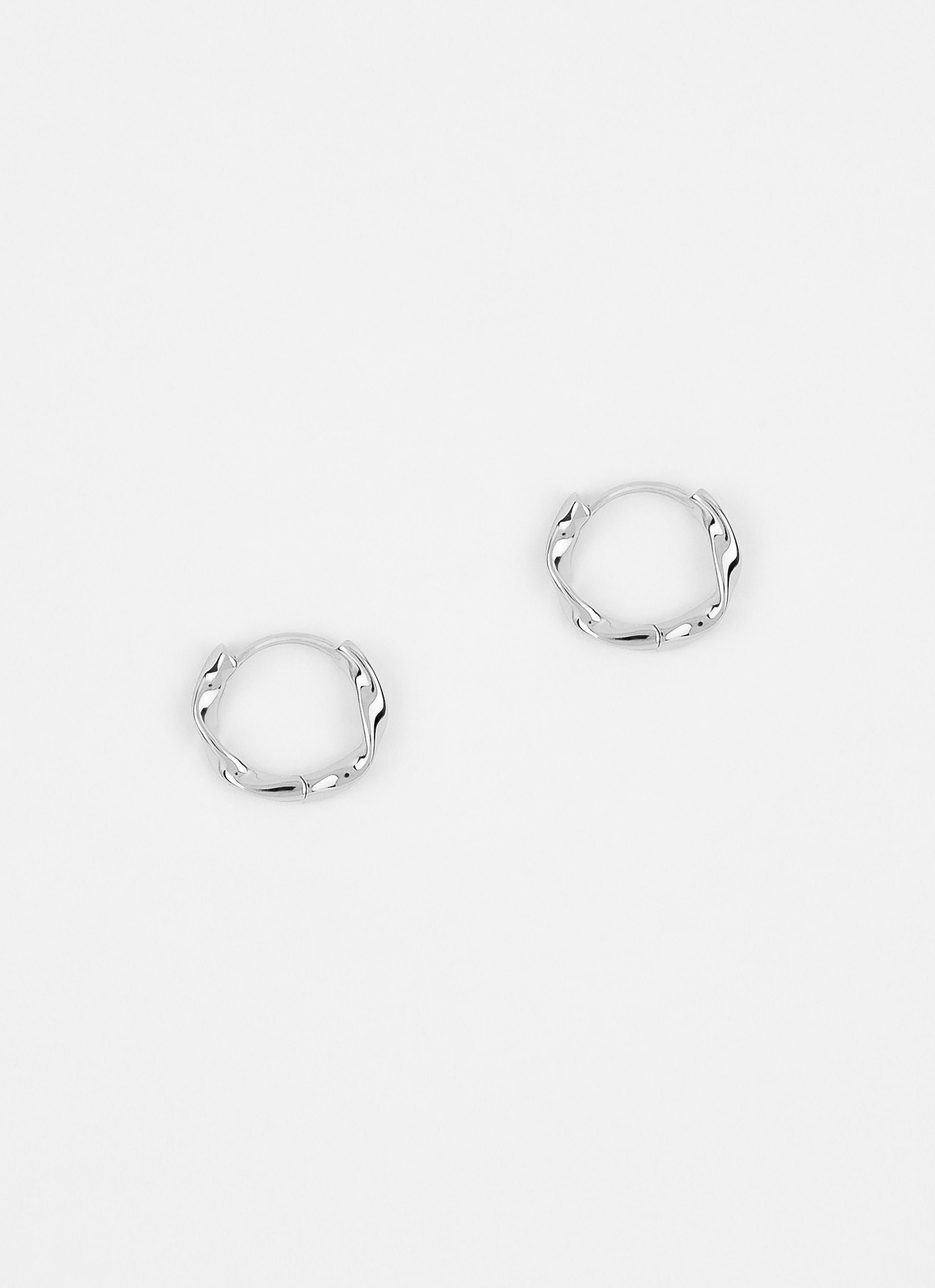 Créoles petites aria argent 925 ANNA SOTTILOTTA Argent