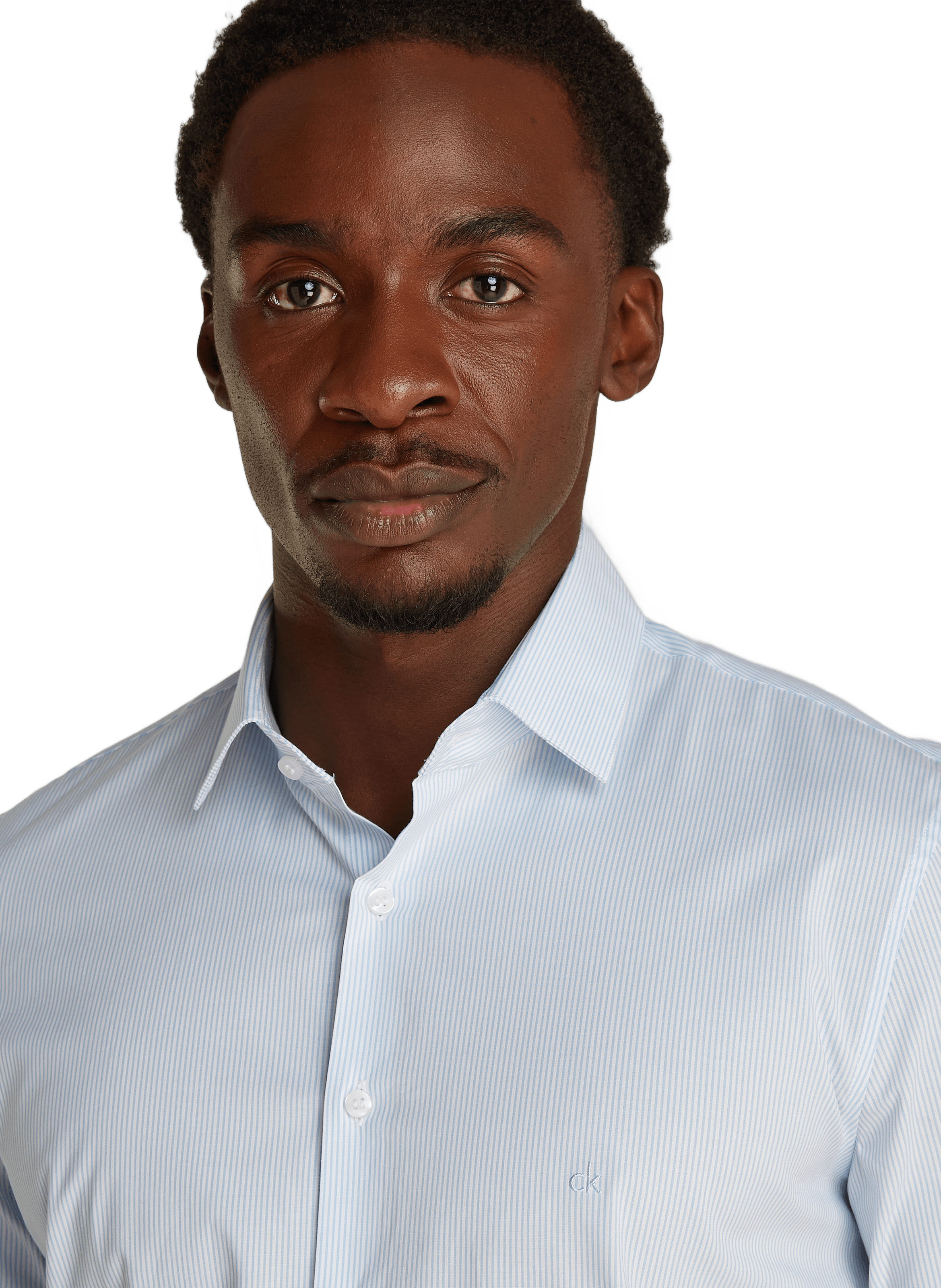 Chemise à rayures CALVIN KLEIN Bleu